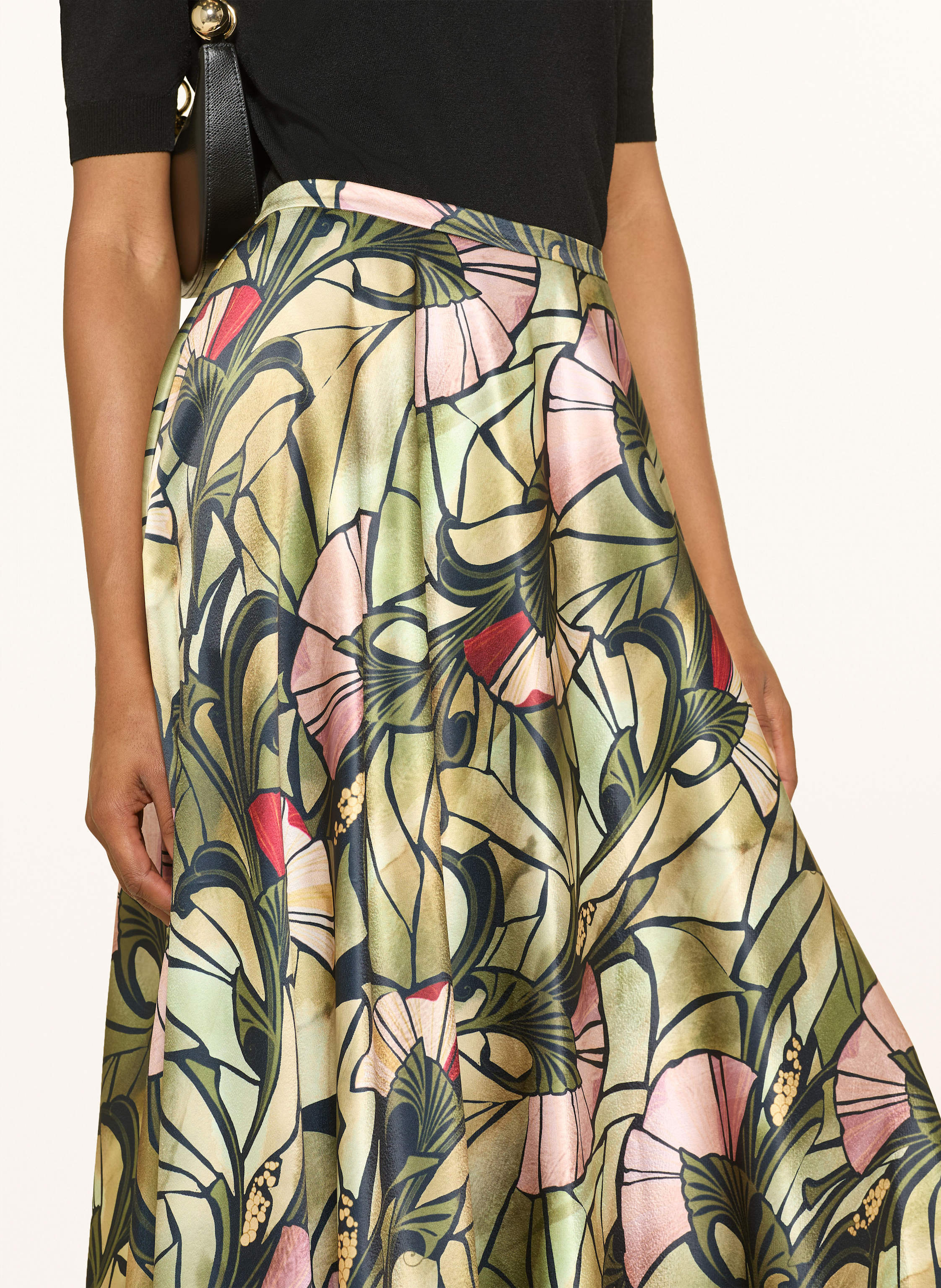 Thumbnail - Ted Baker Satinrock Alhie schwarz