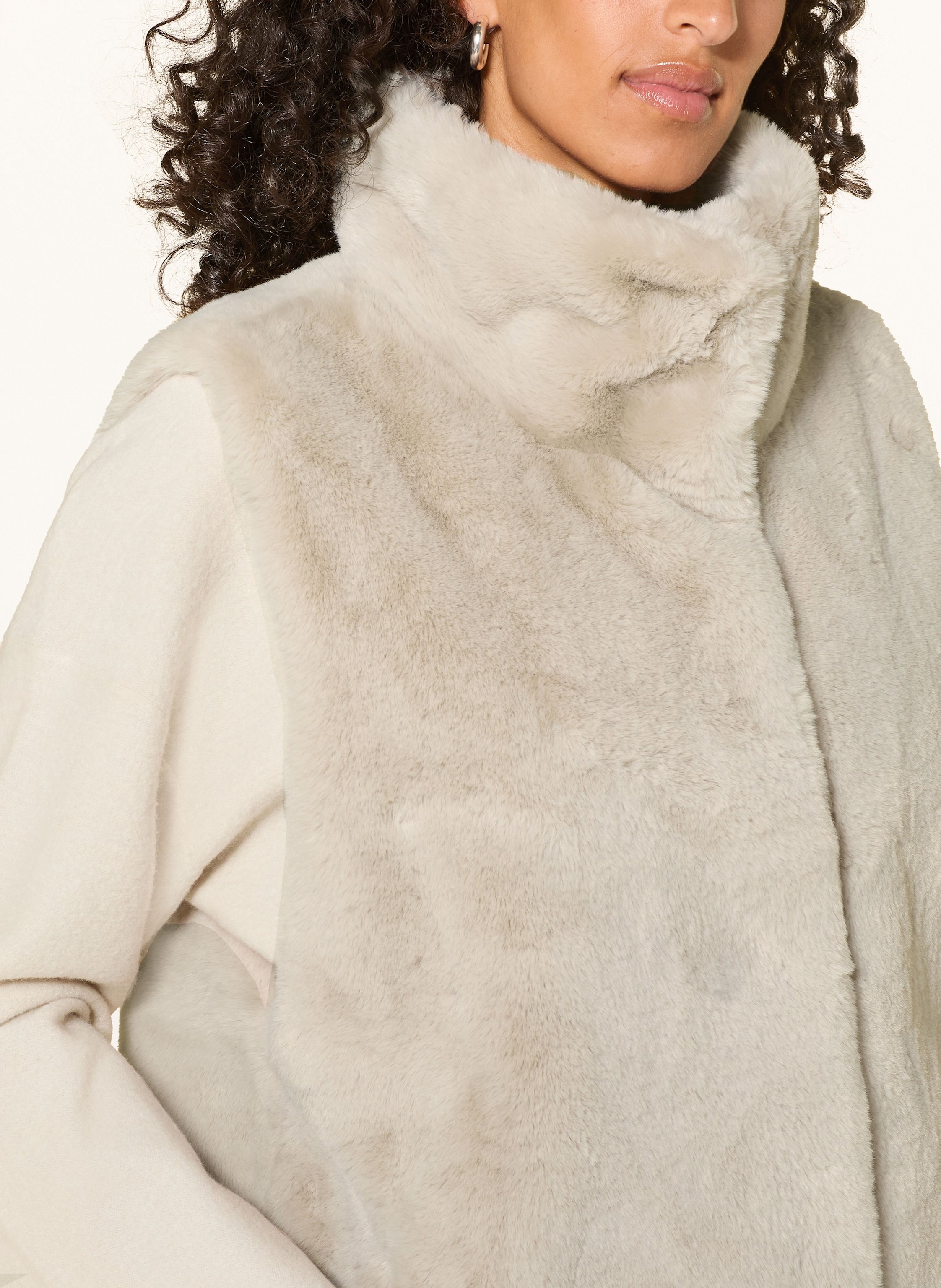 Thumbnail - Rino & Pelle Kunstpelz-Weste beige