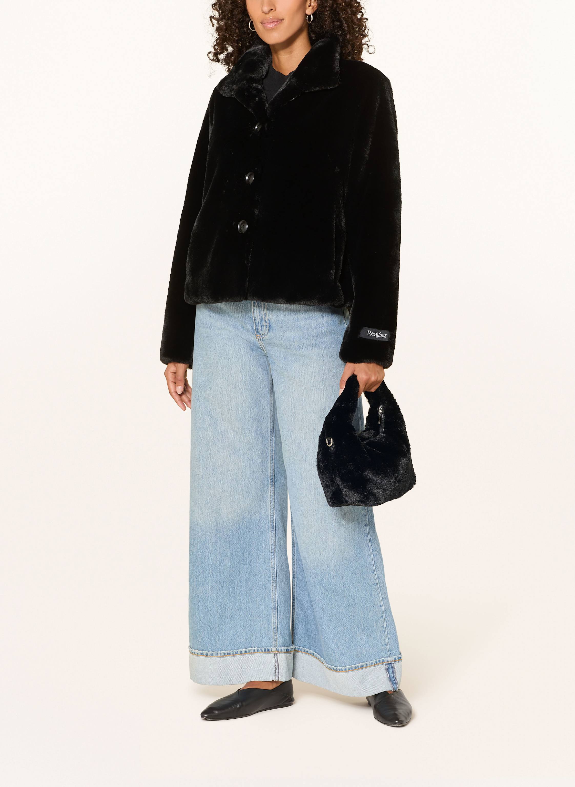 Thumbnail - Rino & Pelle Beuteltasche Cheryl Xs schwarz