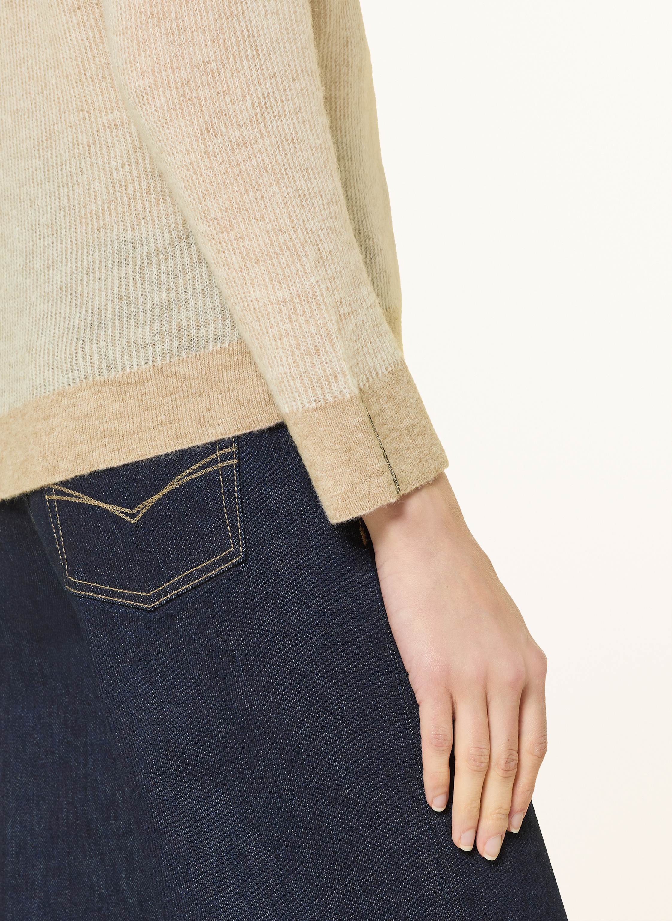 Thumbnail - Peserico Pullover Mit Alpaka beige