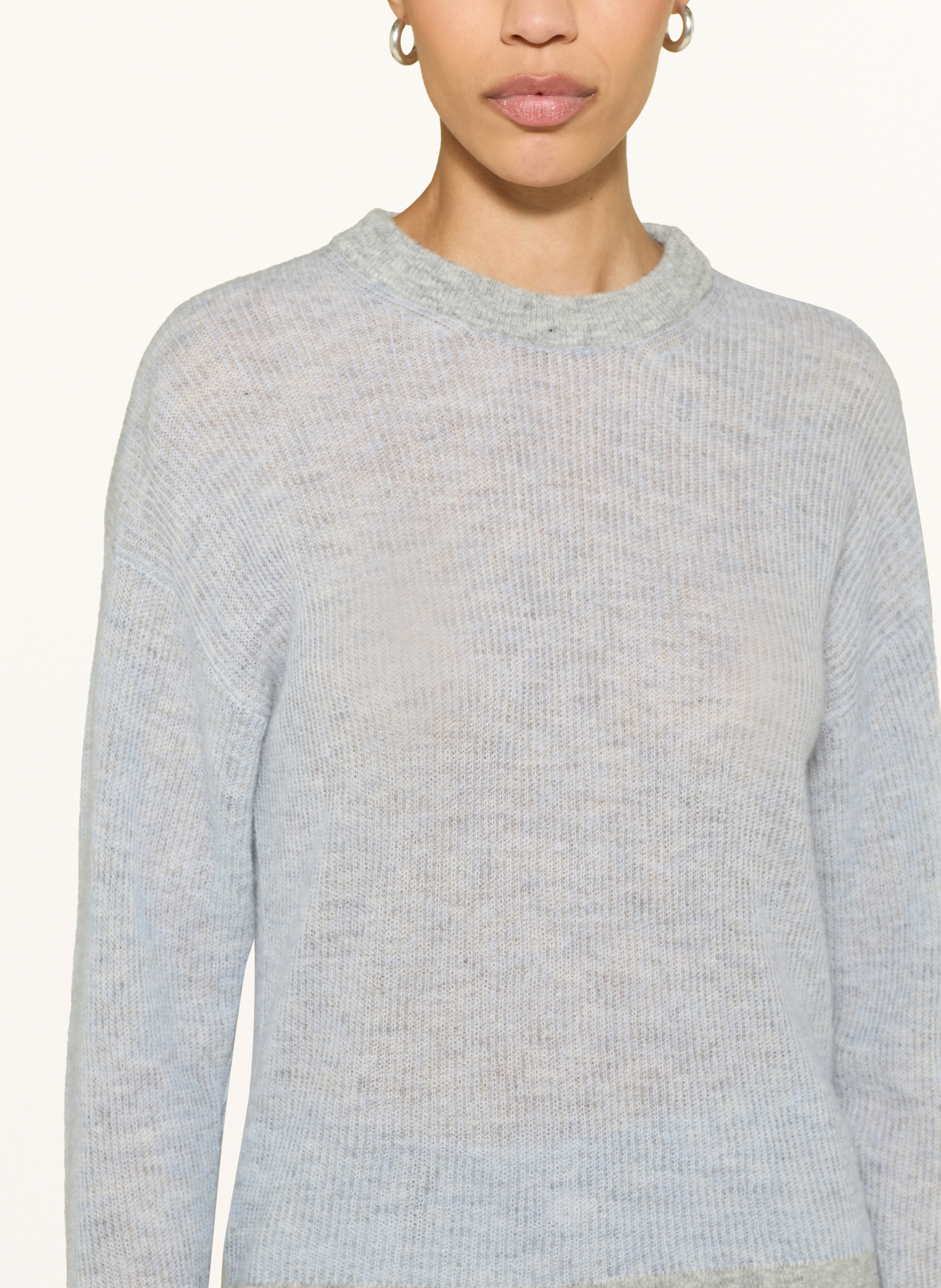 Thumbnail - Peserico Pullover Mit Alpaka blau