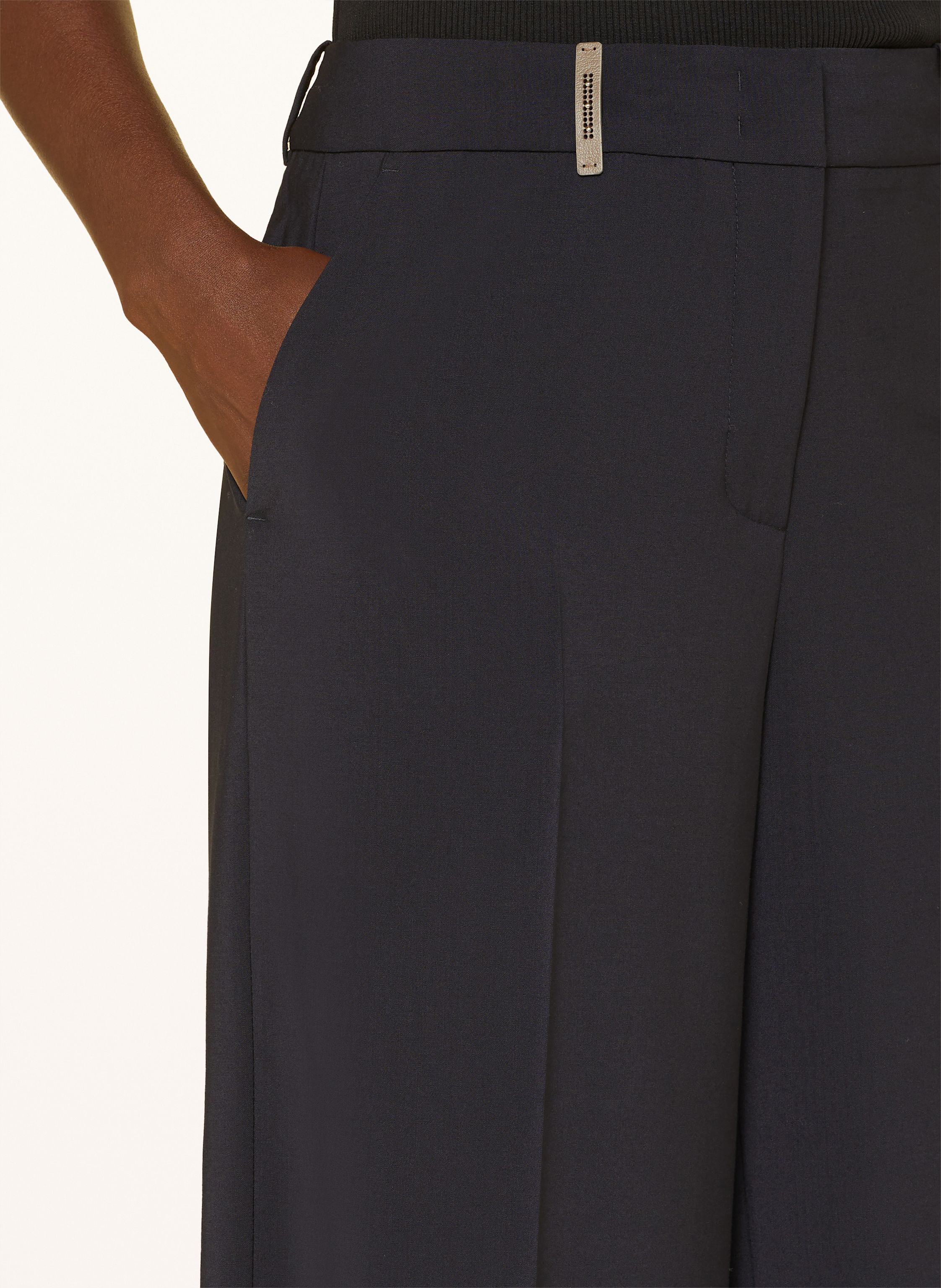 Thumbnail - Peserico Marlenehose blau