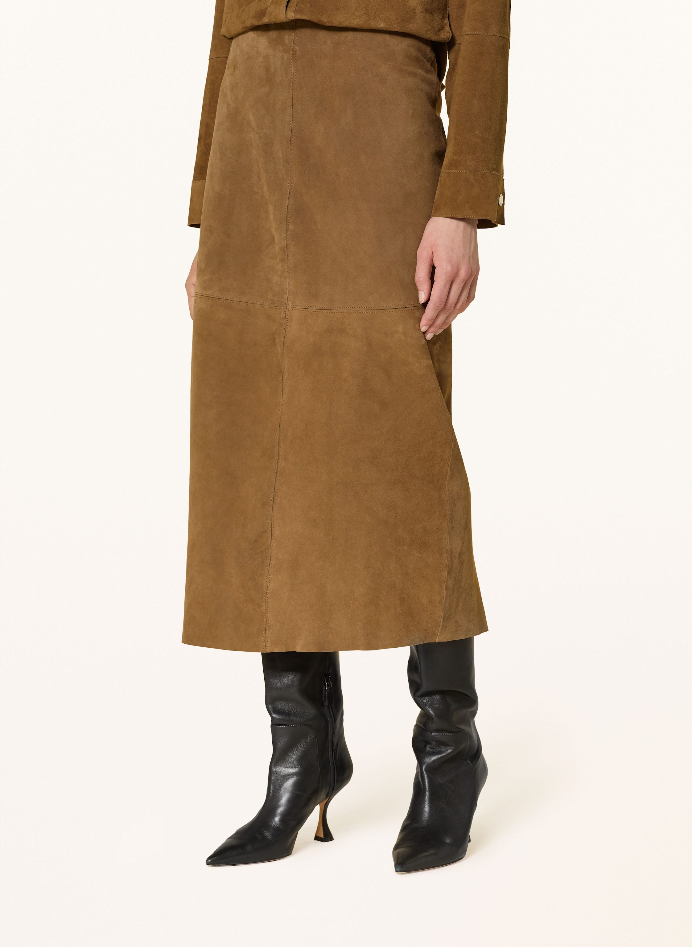 Thumbnail - Max & Co. Lederrock Guelfi braun