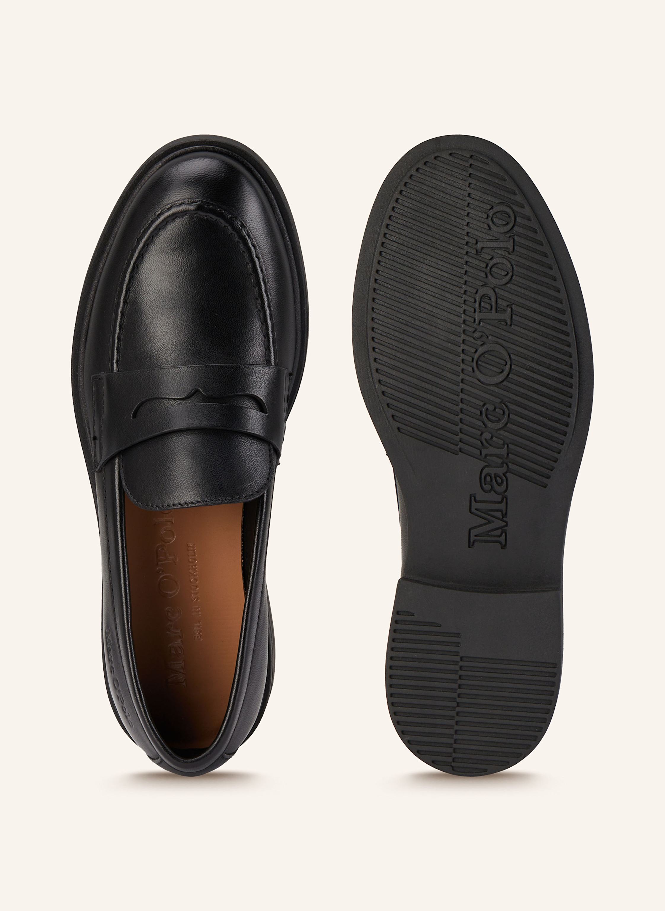 Thumbnail - Marc O'polo Penny-Loafer schwarz