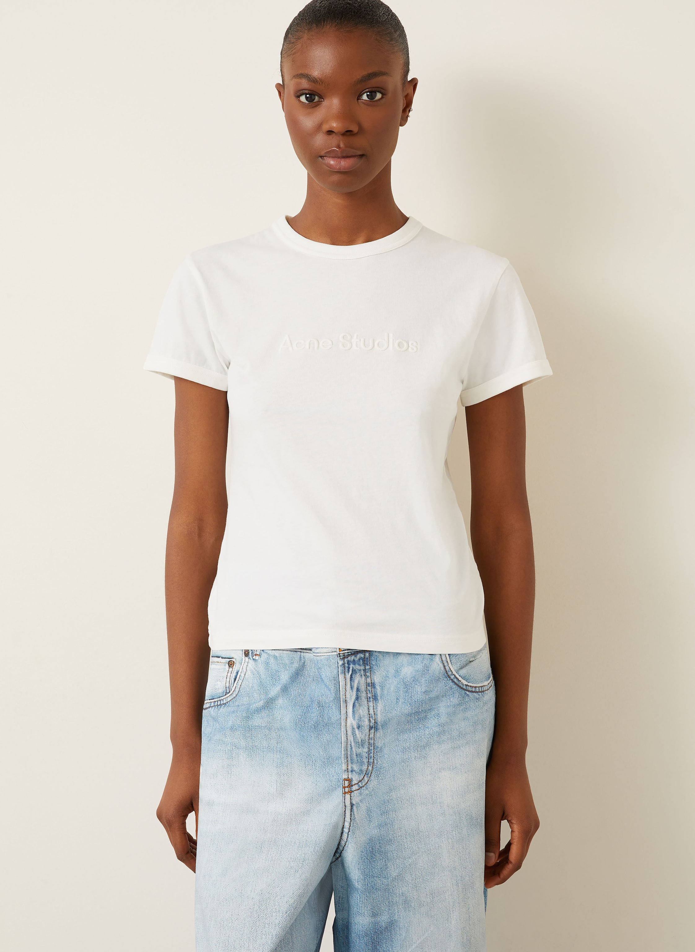 Thumbnail - Acne Studios T-Shirt weiss