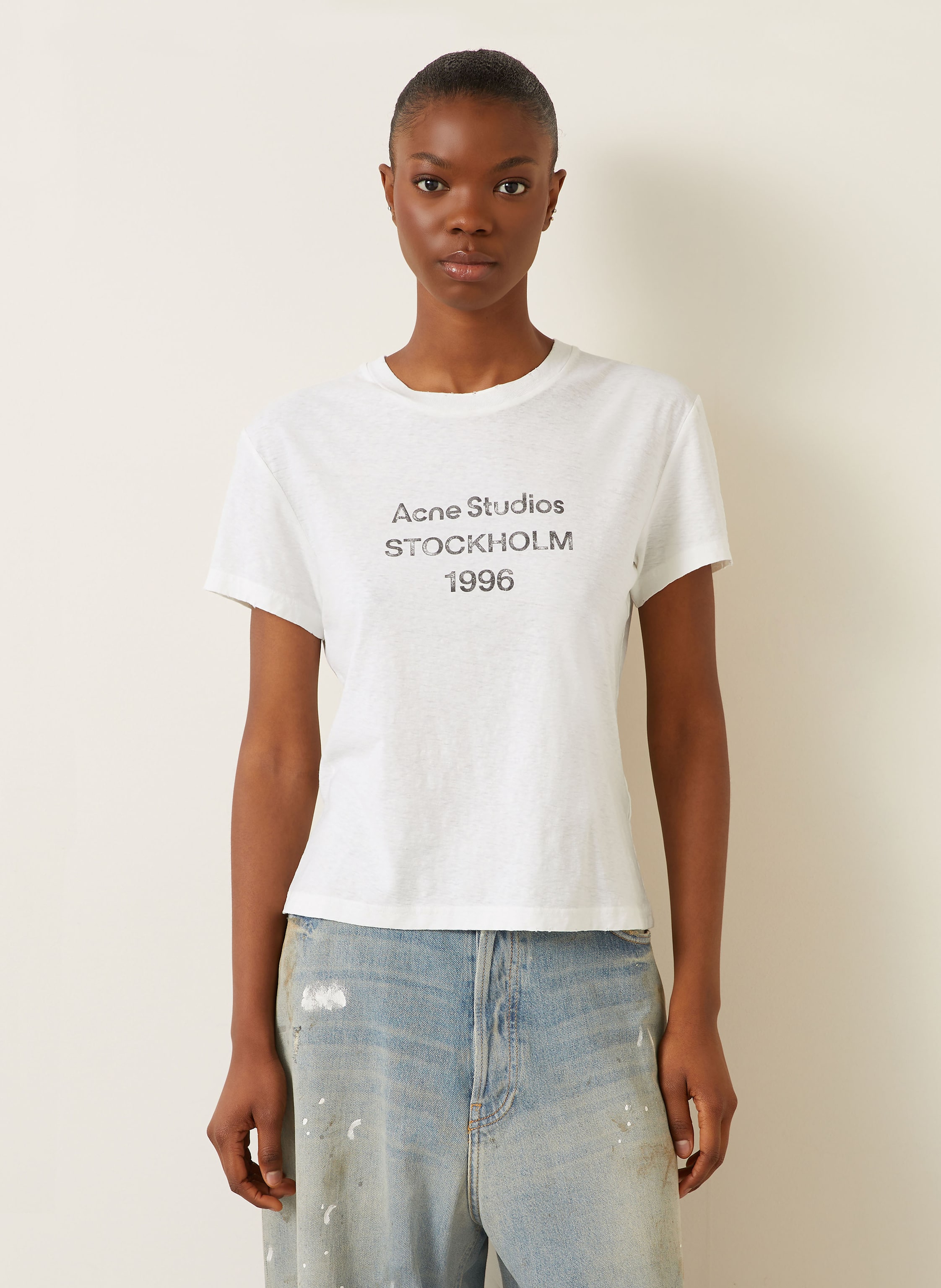 Thumbnail - Acne Studios T-Shirt weiss