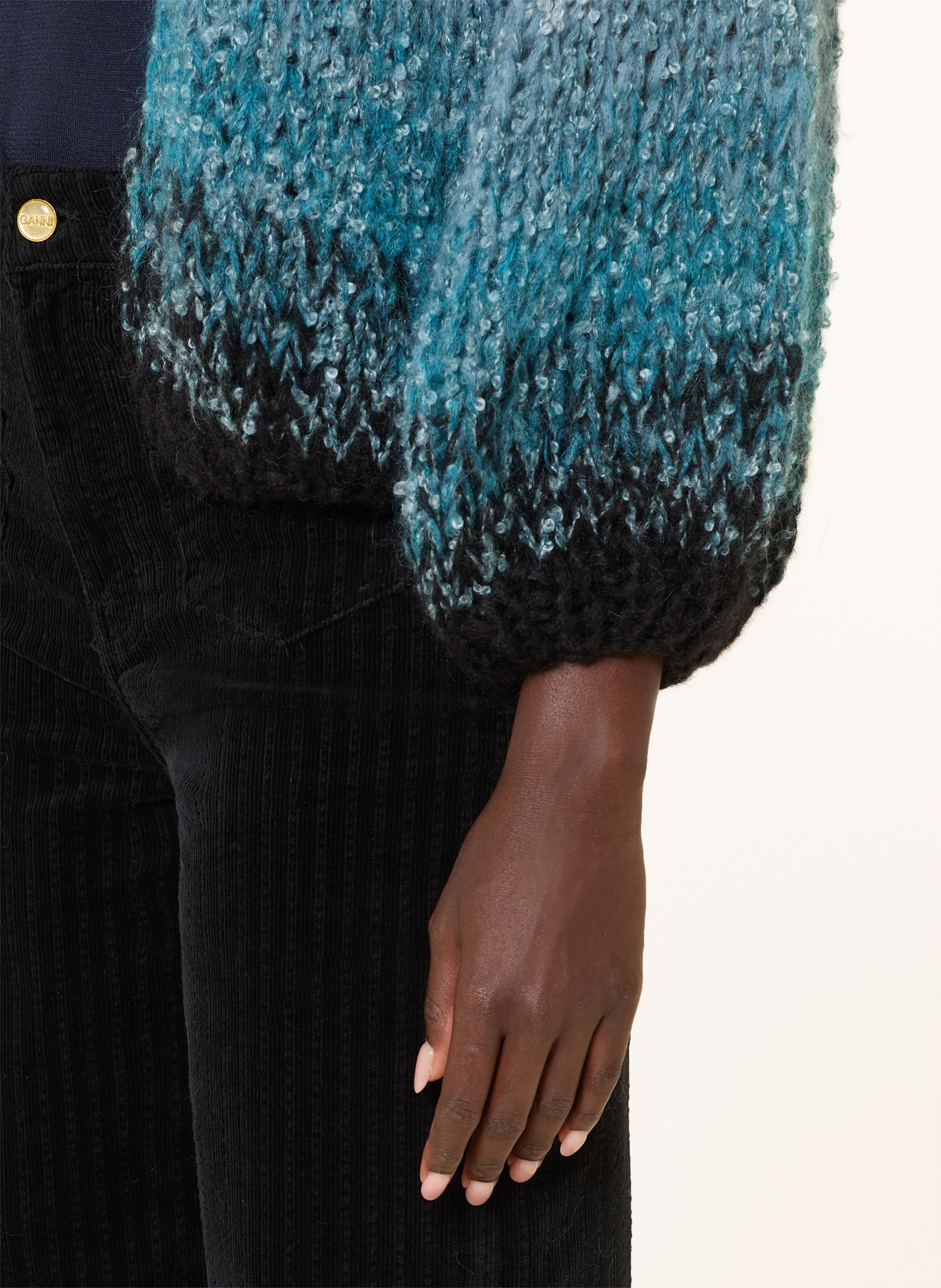 Thumbnail - Maiami Strickhülle Mit Mohair blau