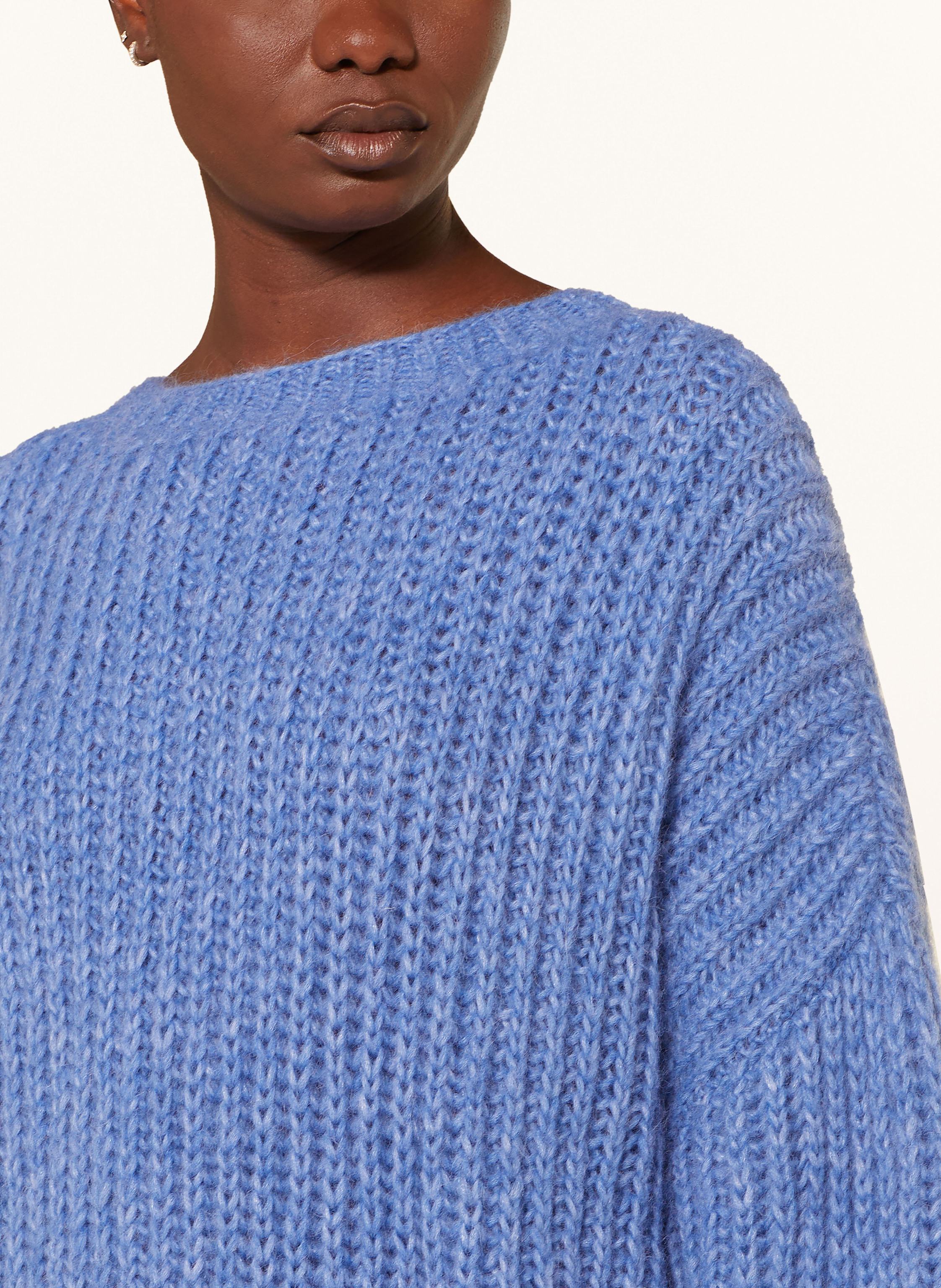 Thumbnail - Maiami Pullover Aus Alpaka blau