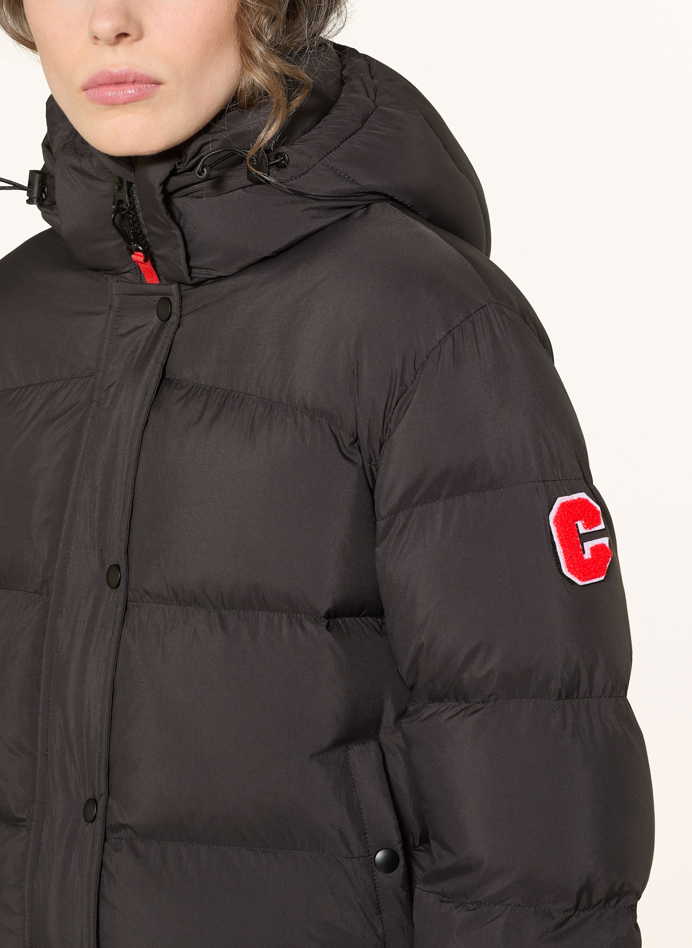 Thumbnail - No.1 Como Steppjacke Lejia schwarz