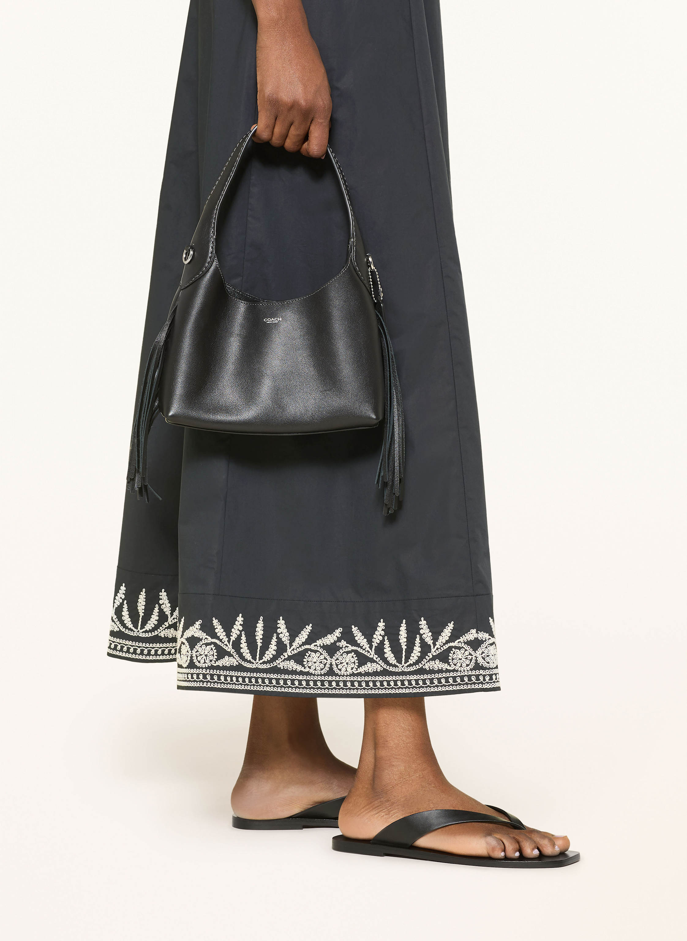 Thumbnail - By Malene Birger Kleid Margrethe schwarz