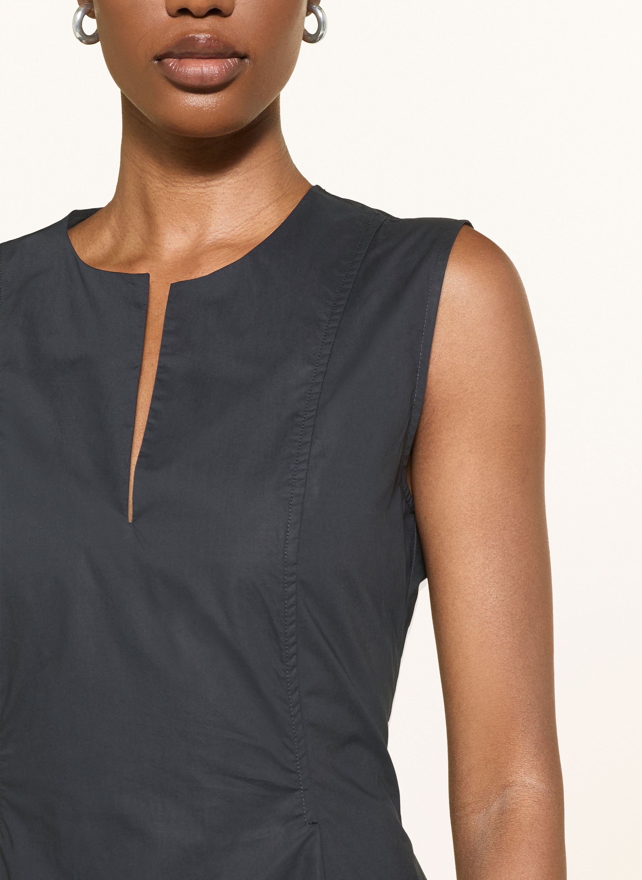 Thumbnail - By Malene Birger Kleid Margrethe schwarz