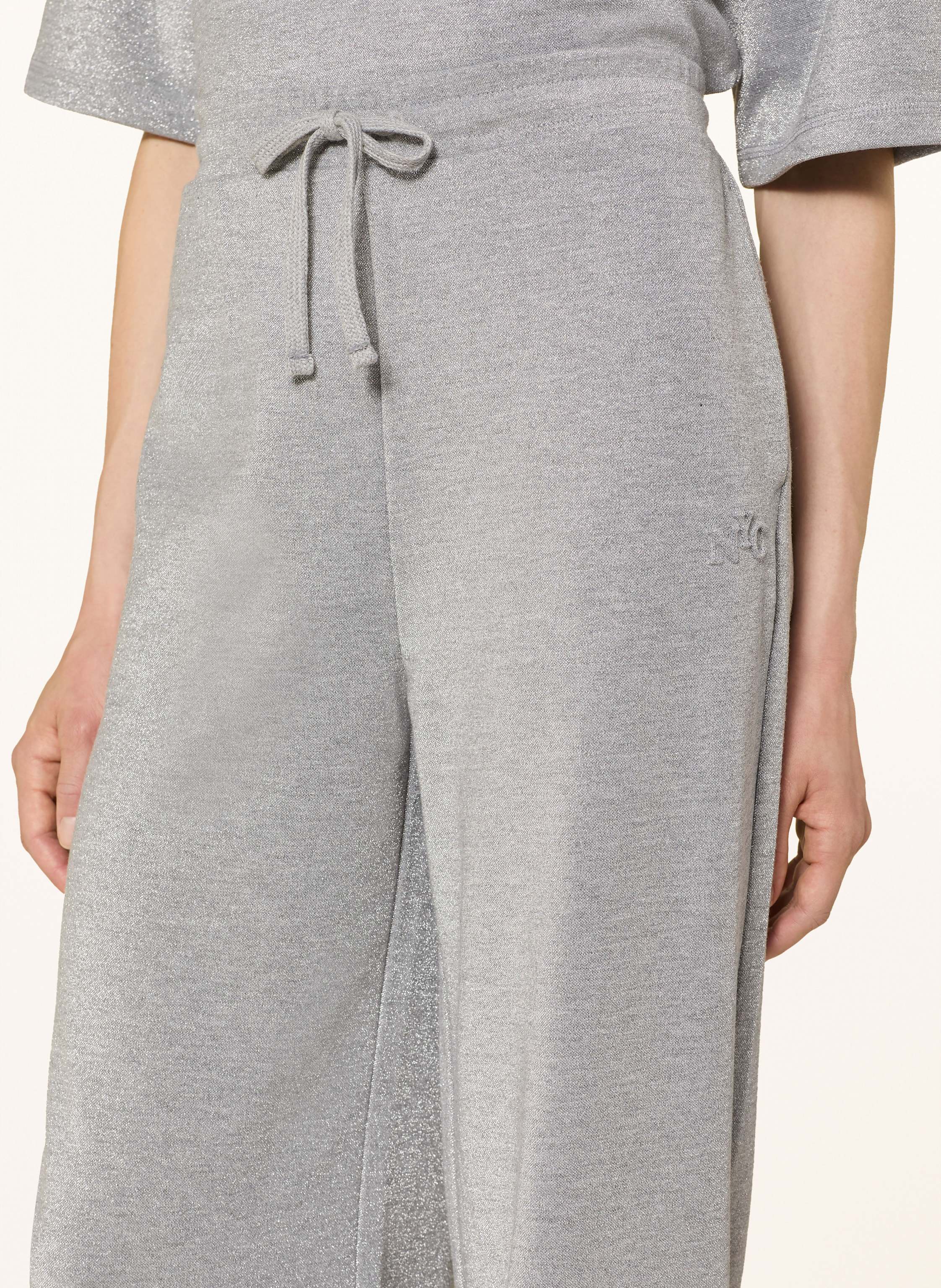 Thumbnail - Smith & Soul Marlenehosen Mit Glitzergarn grau