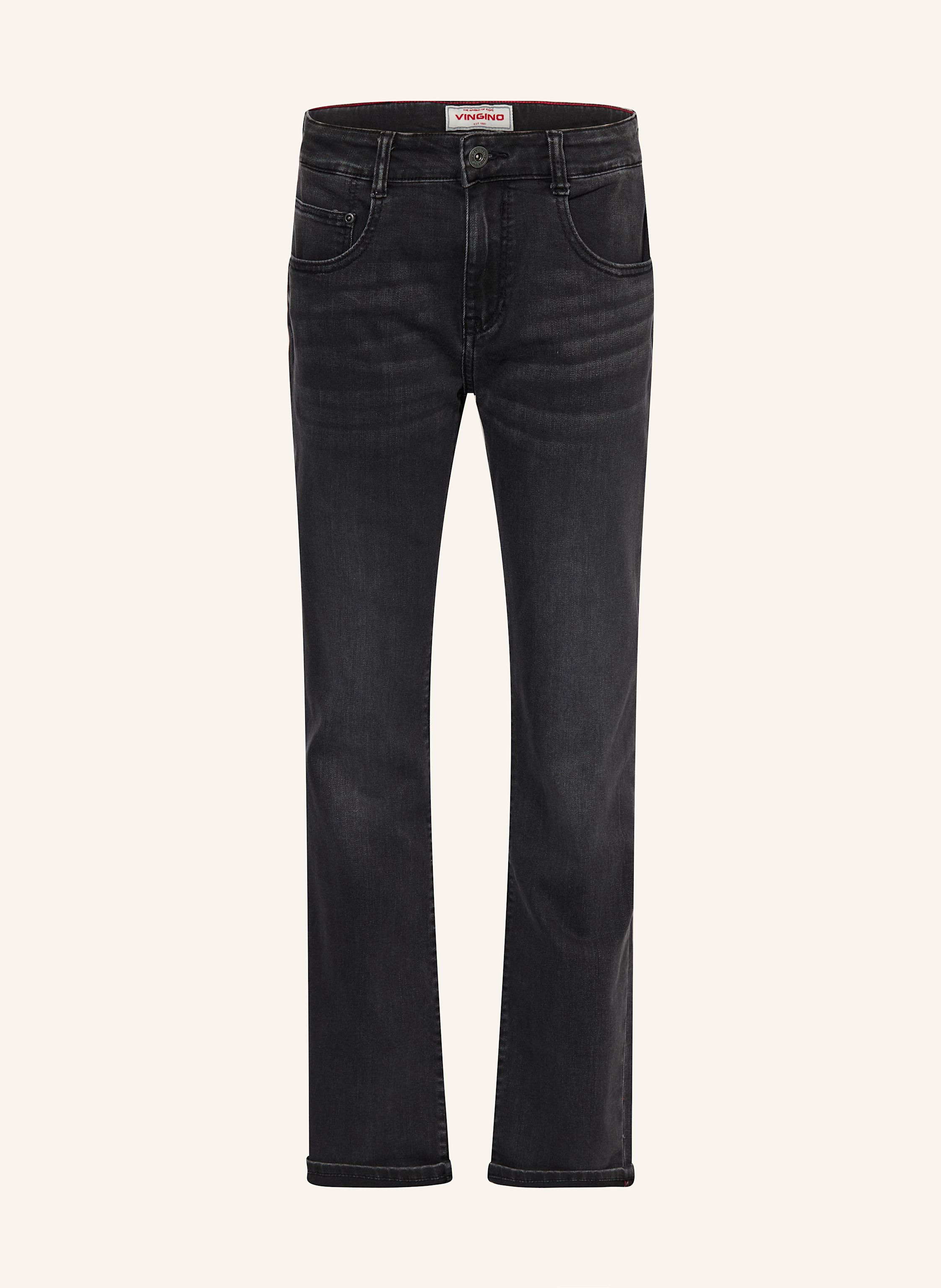 Vingino Jeans Baggio Icon Regular Fit schwarz