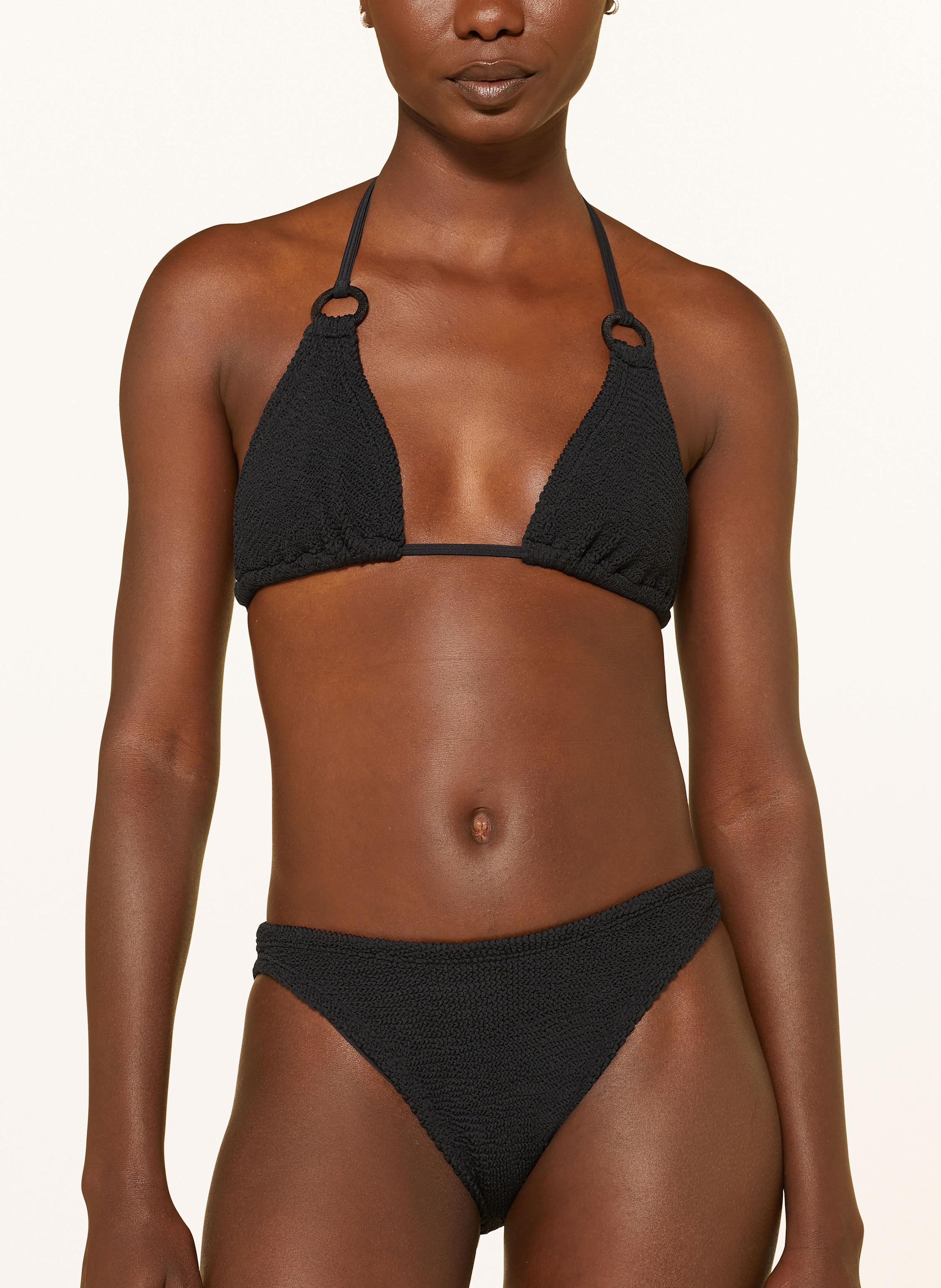 Thumbnail - Hunza G Triangel-Bikini Eva schwarz