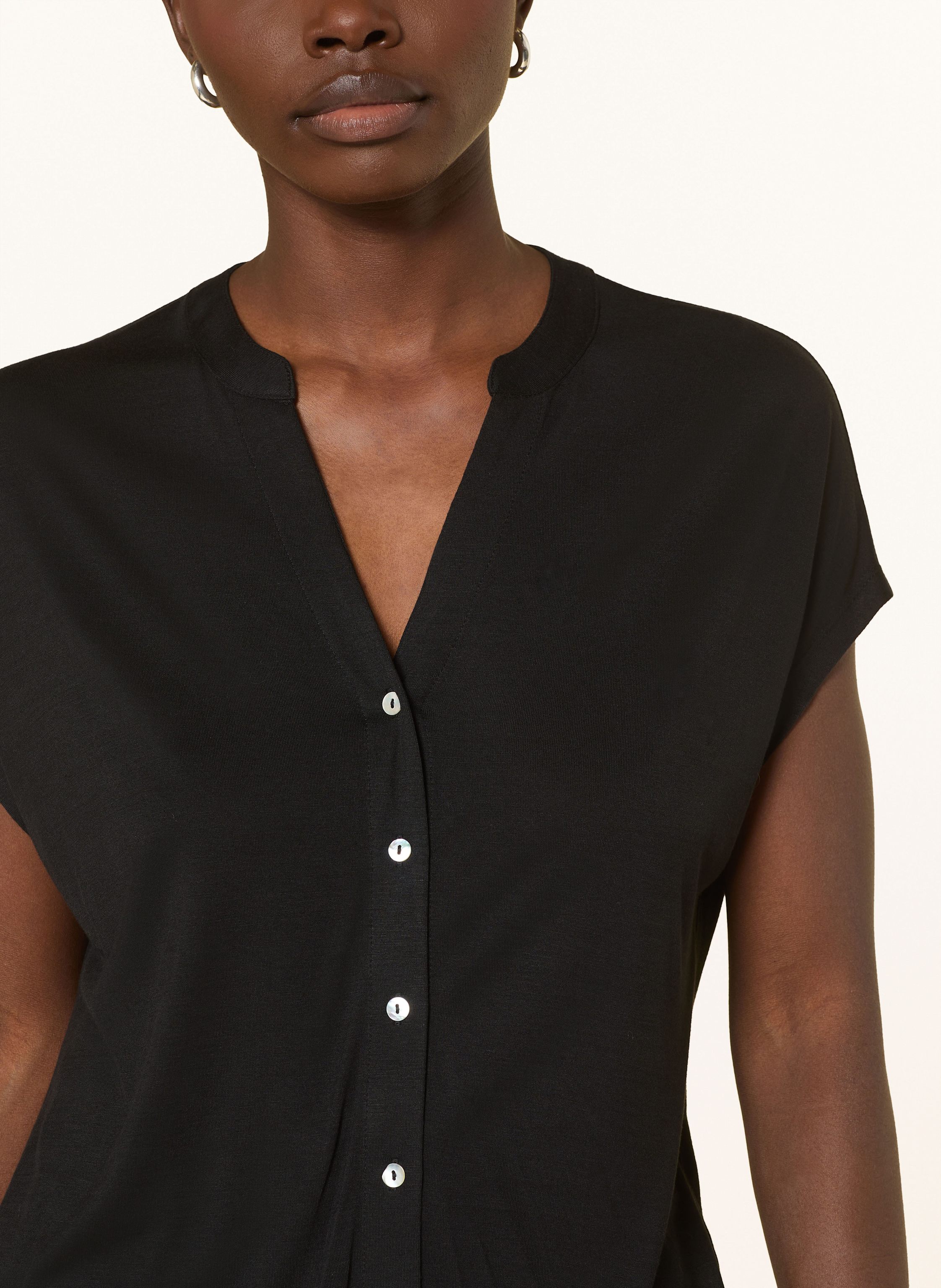 Thumbnail - Darling Harbour Jerseybluse schwarz