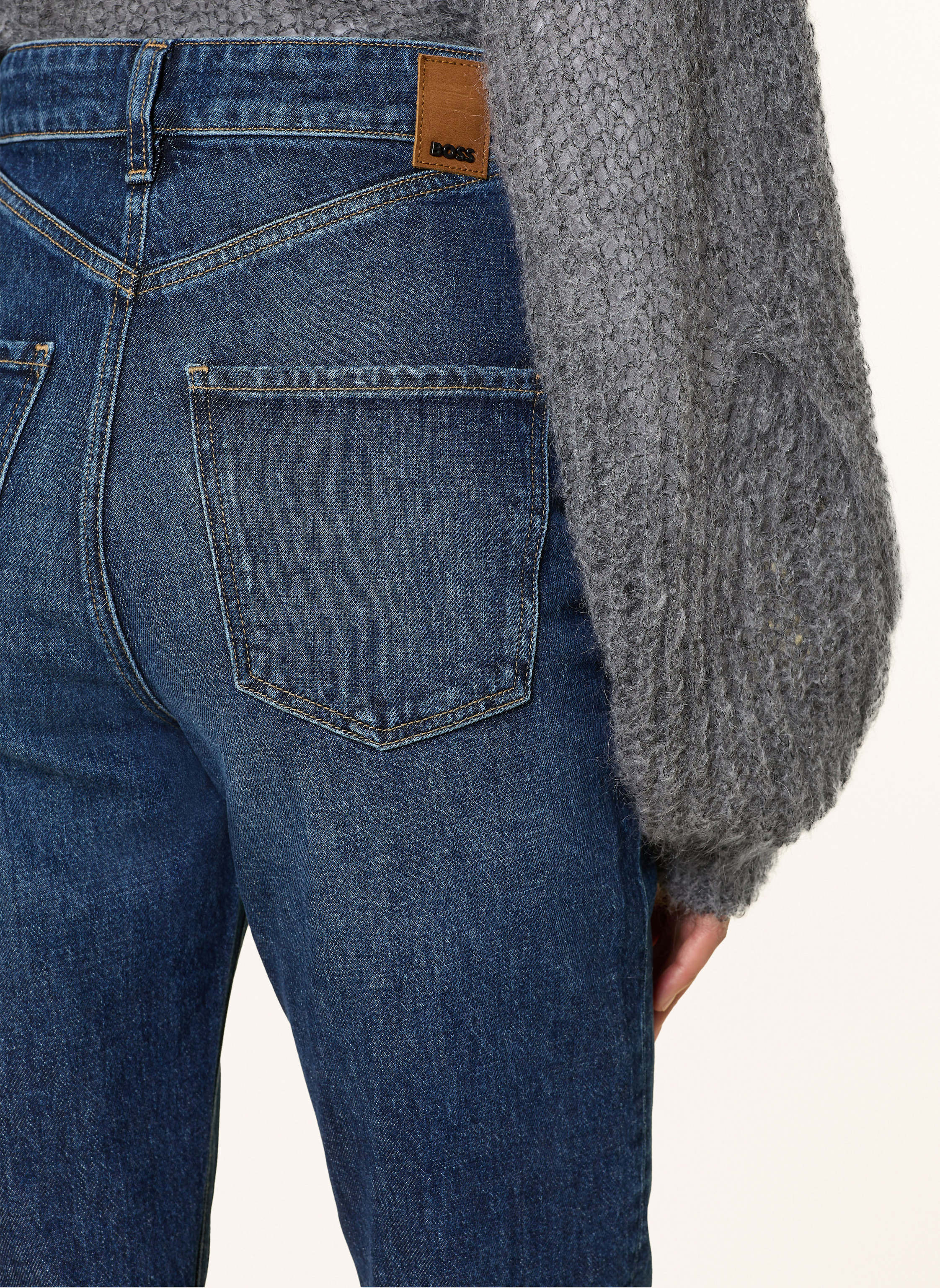 Thumbnail - Boss Flared Jeans Lyris blau