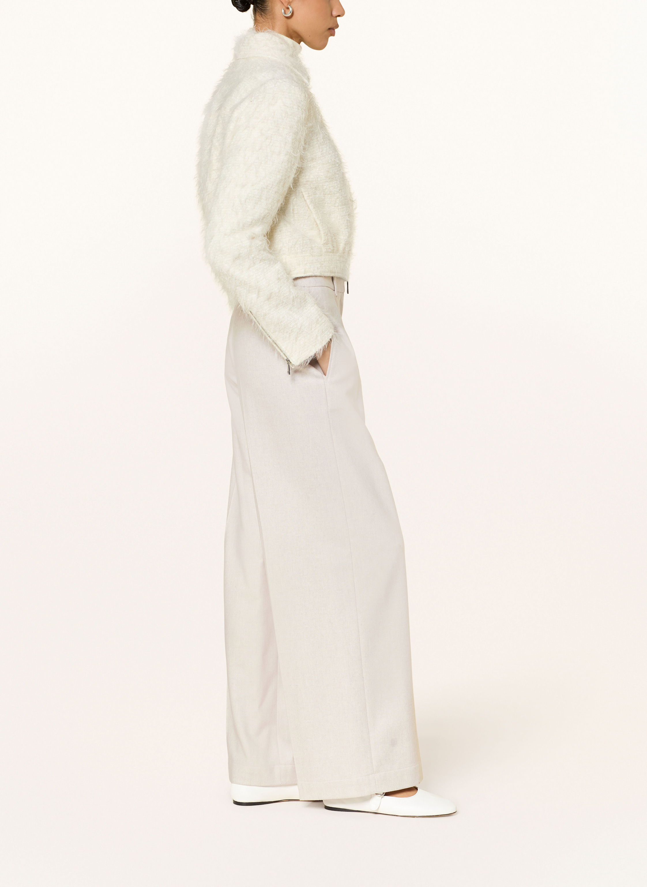 Thumbnail - Boss Marlenehose Tiana weiss