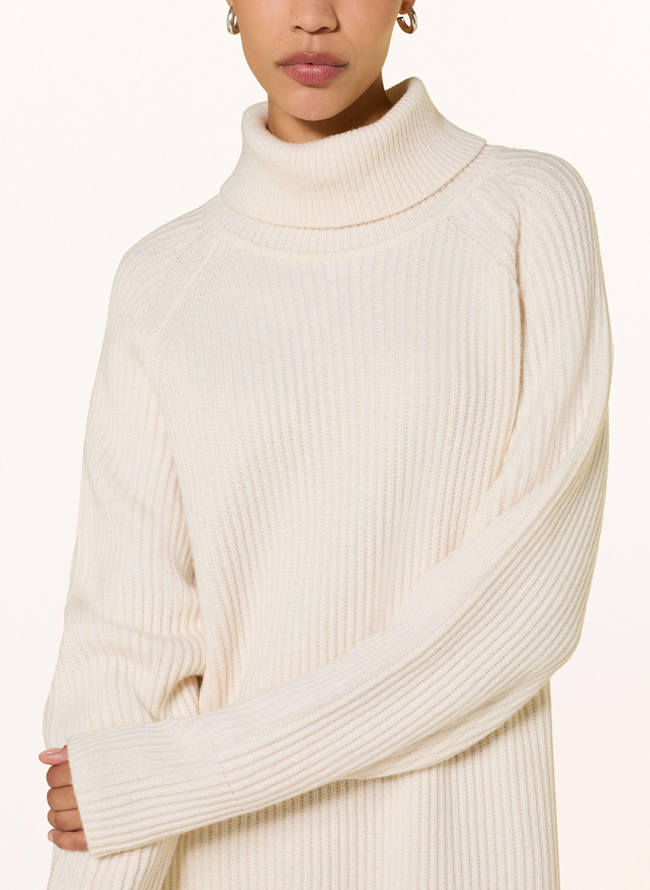 Thumbnail - Boss Strickkleid Foclore weiss