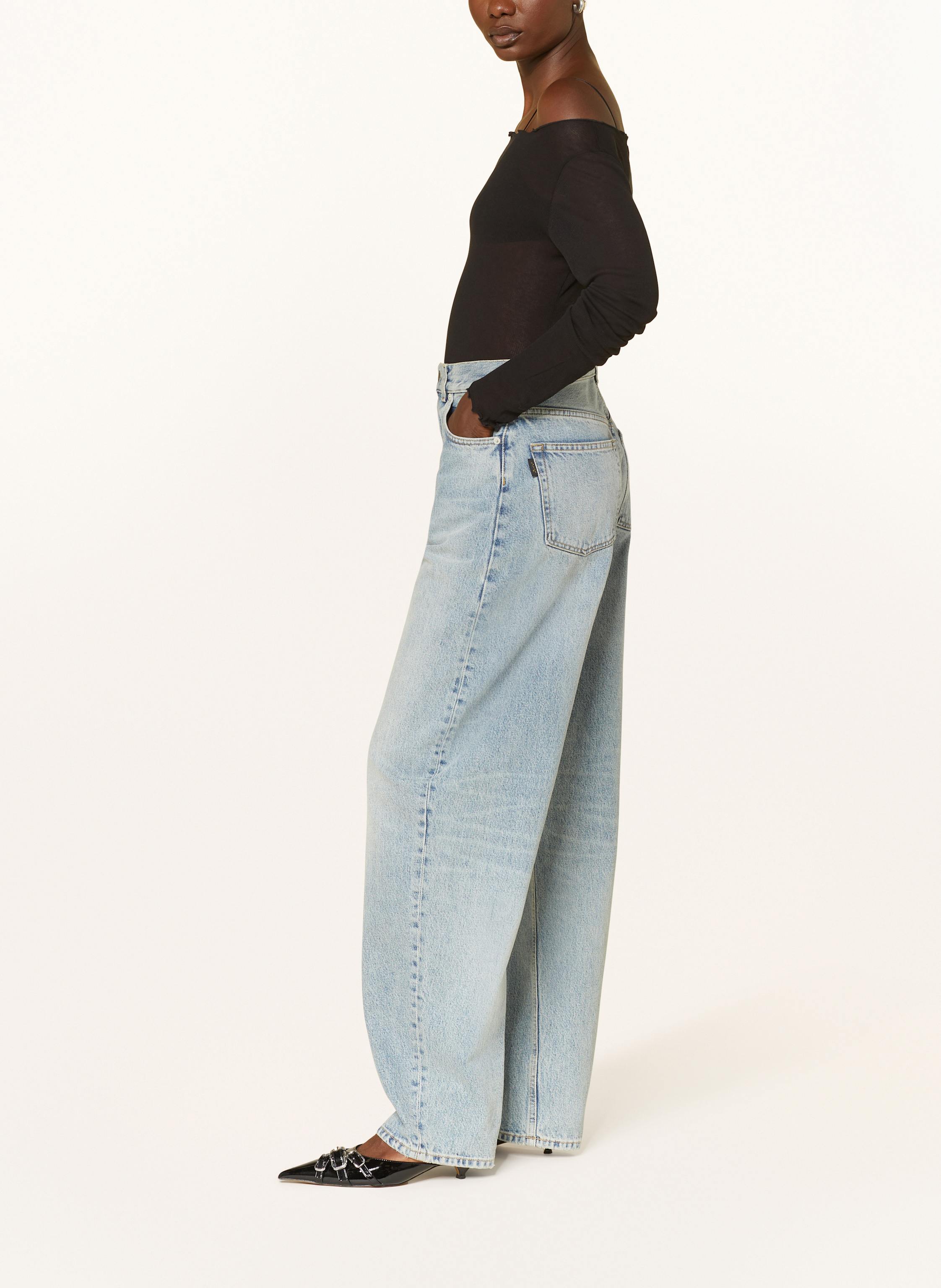 Thumbnail - Haikure Barrel Jeans Bibi Authentic Wash blau