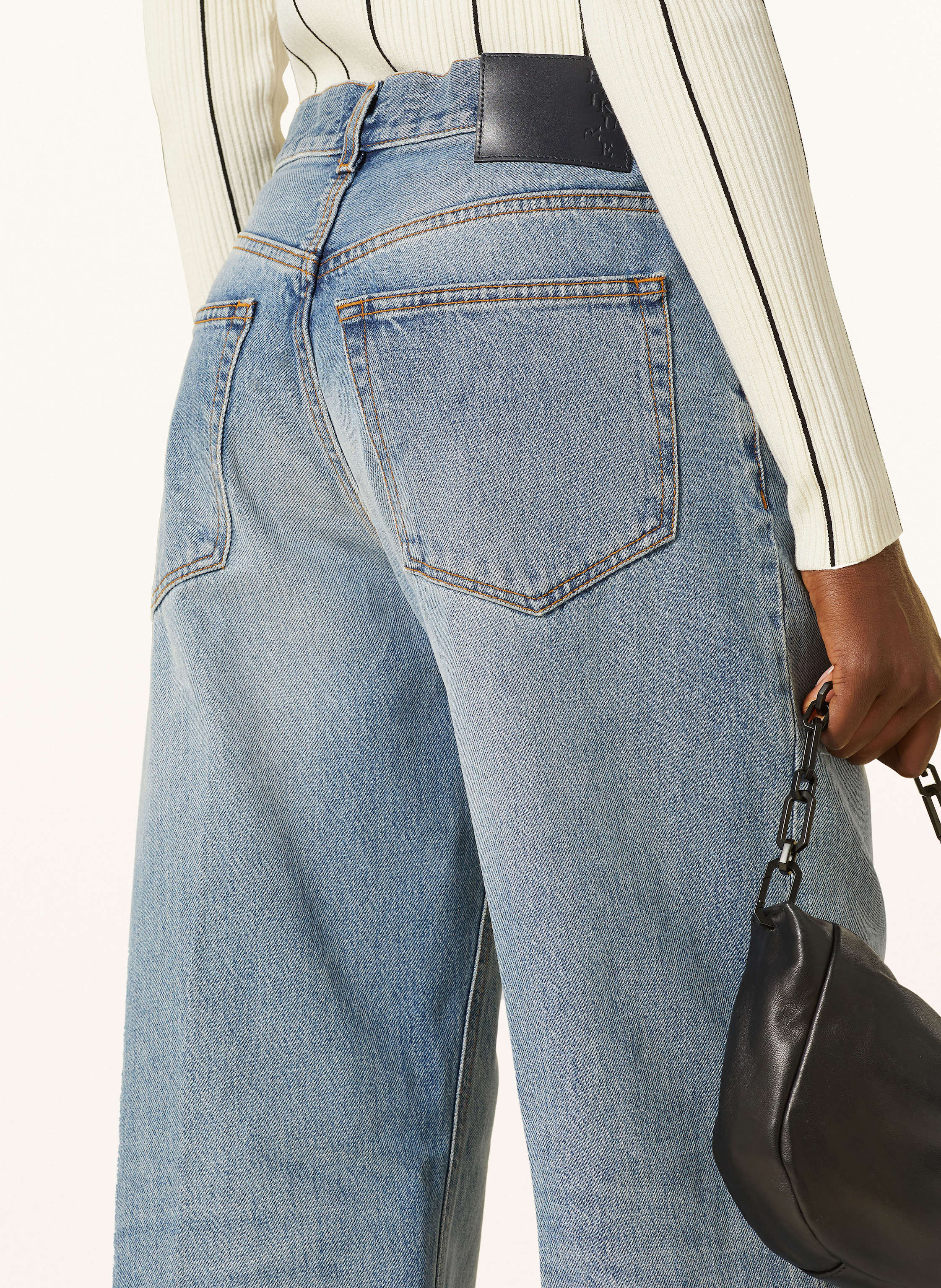Thumbnail - Haikure Straight Jeans Bonnie blau