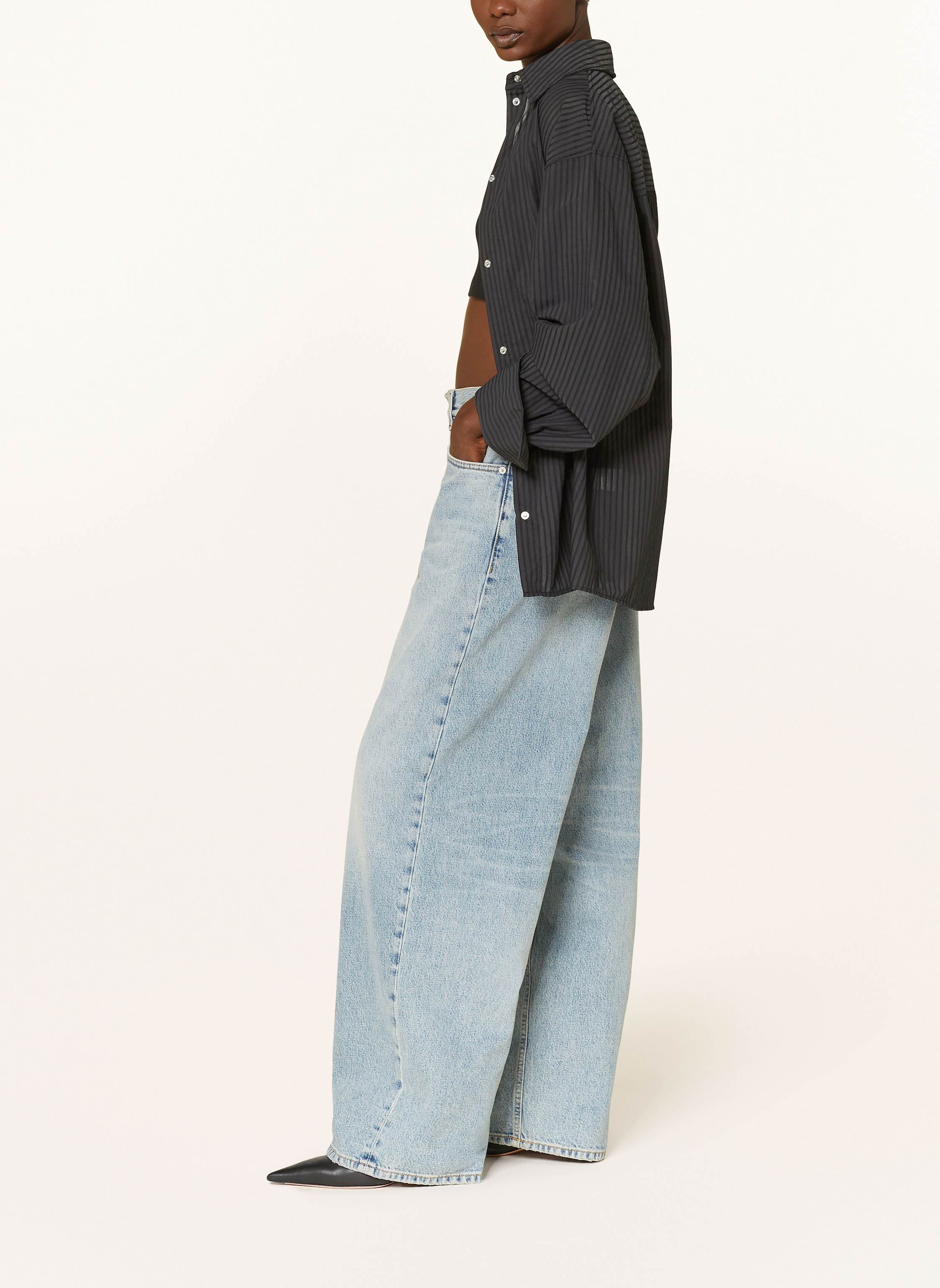 Thumbnail - Haikure Boyfriend Jeans Bethany Authentic Wash blau