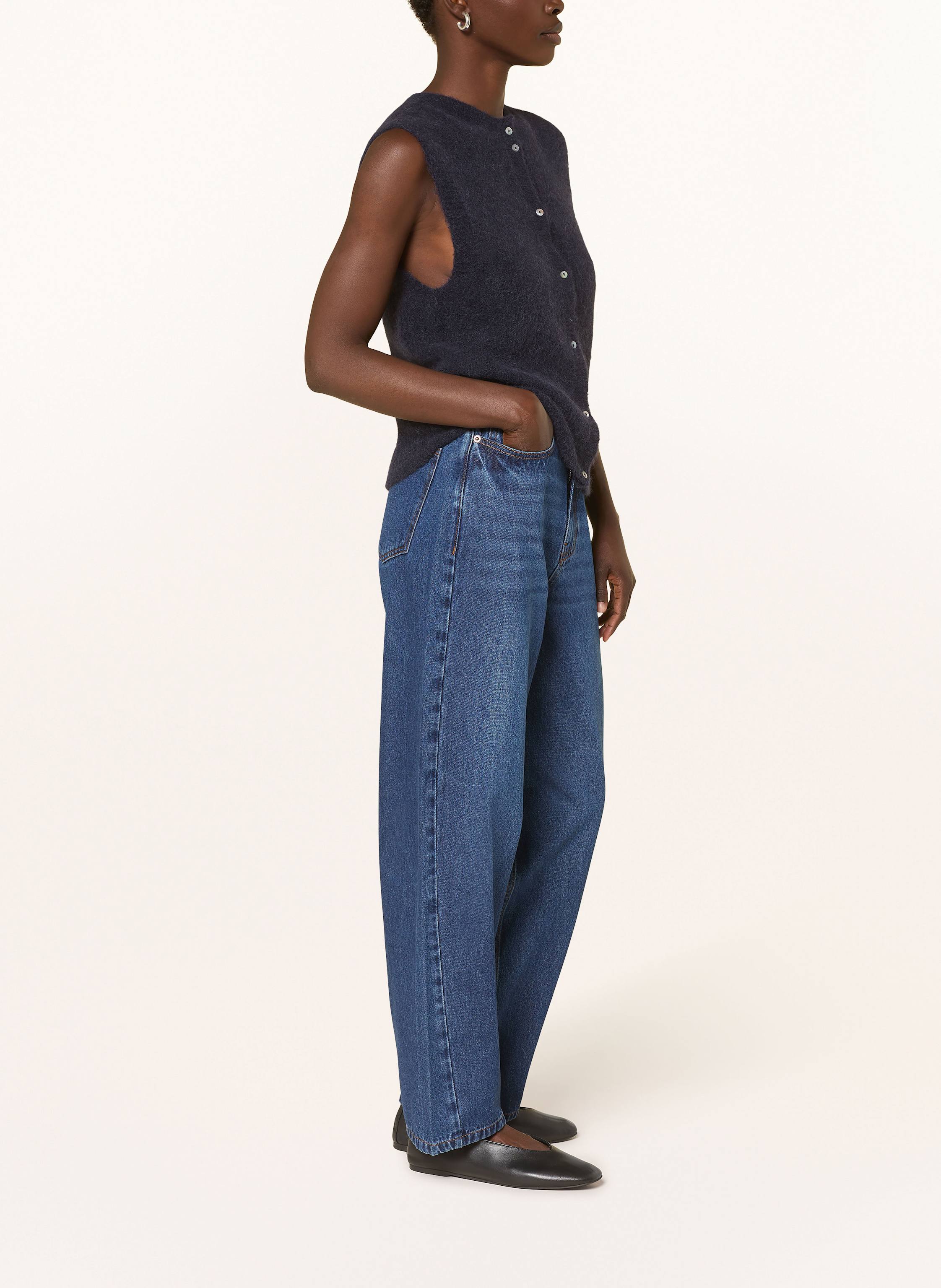 Thumbnail - Darling Harbour Barrel Jeans blau
