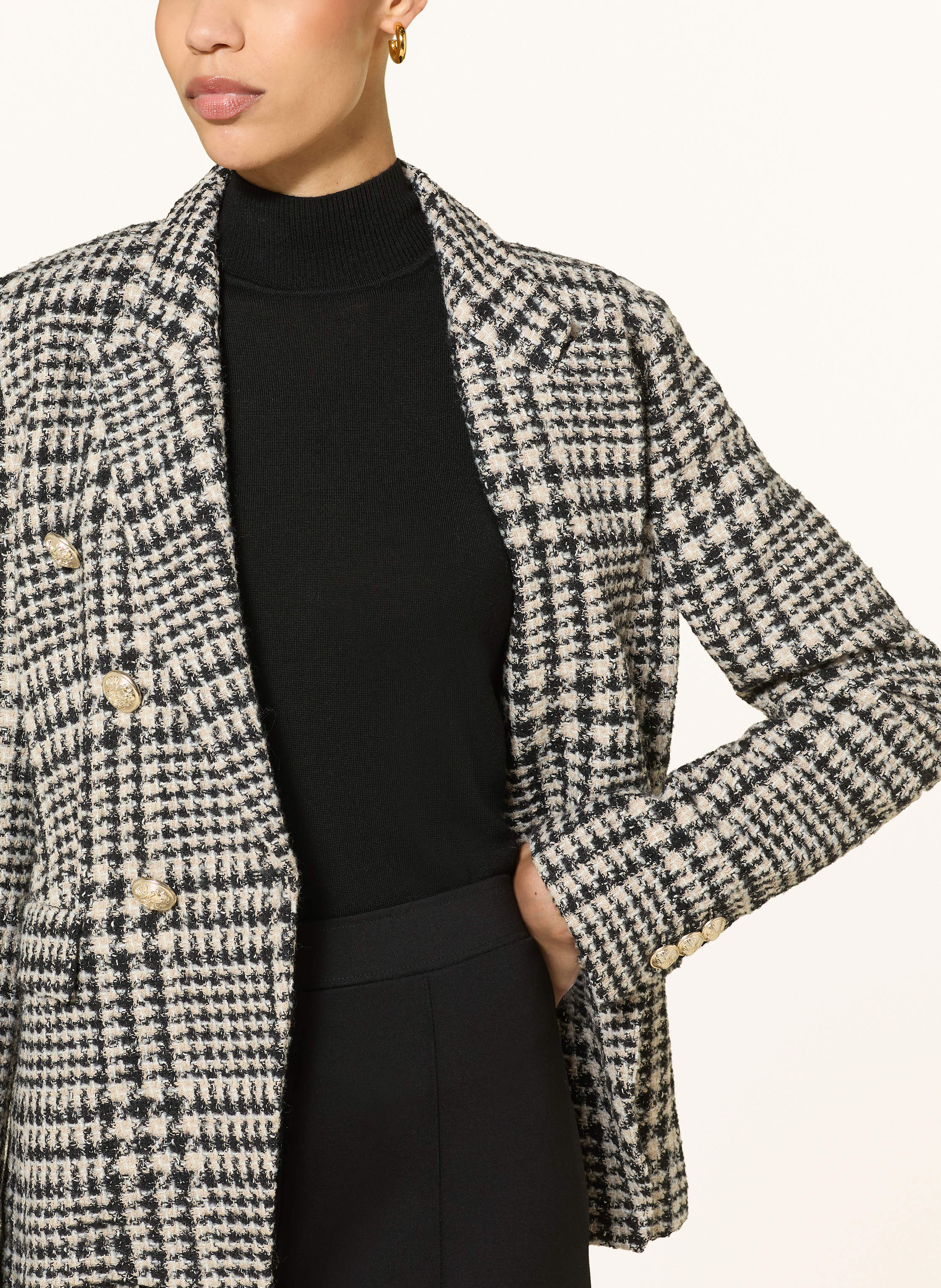 Thumbnail - Lilienfels Tweed-Blazer weiss