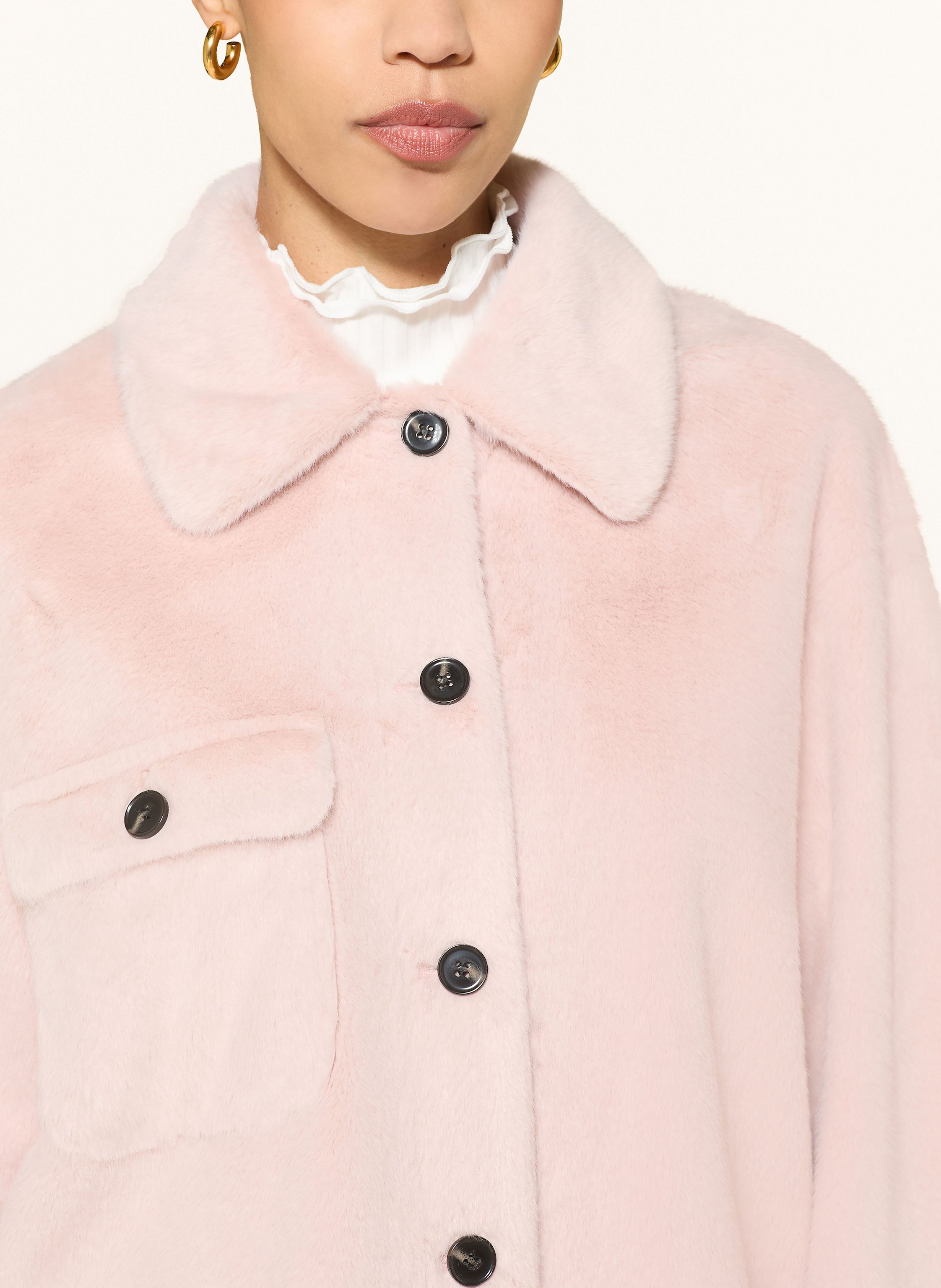 Thumbnail - Lilienfels Kunstpelz-Jacke rosa