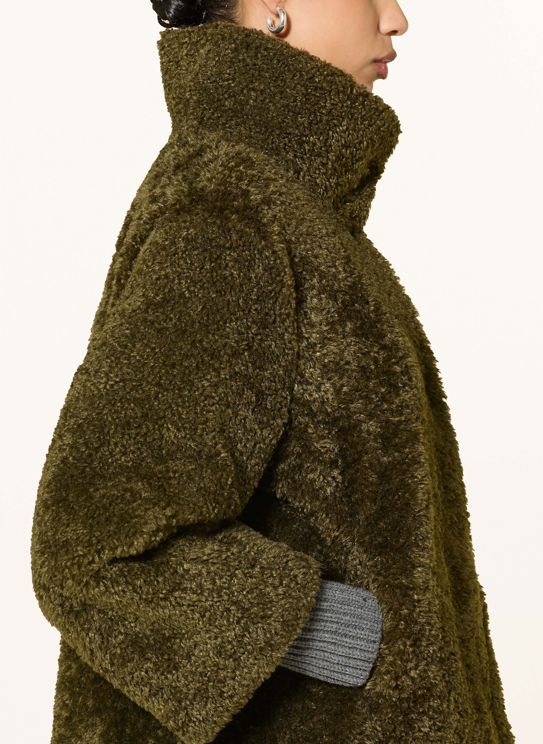 Thumbnail - Lilienfels Teddyfell-Jacke gruen
