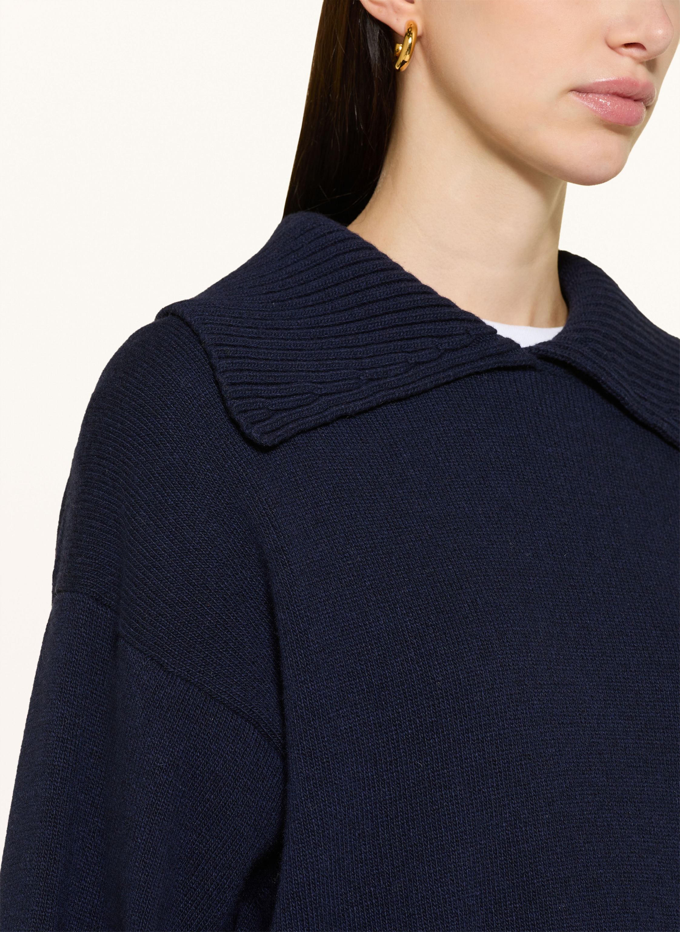 Thumbnail - Sosue Pullover Aus Merinowolle blau