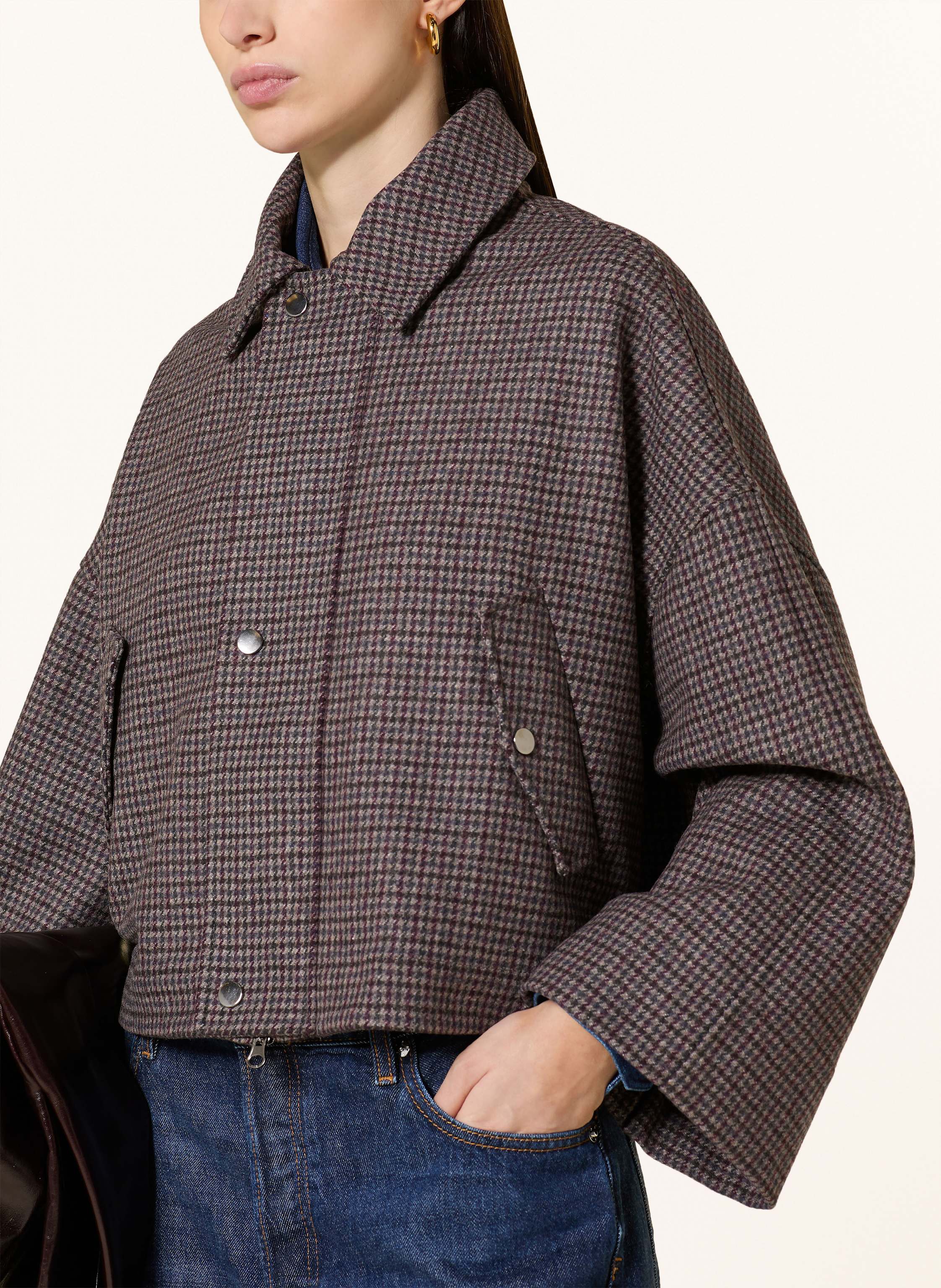 Thumbnail - Sosue Kastenjacke Victoria Mit 3/4-Arm beige