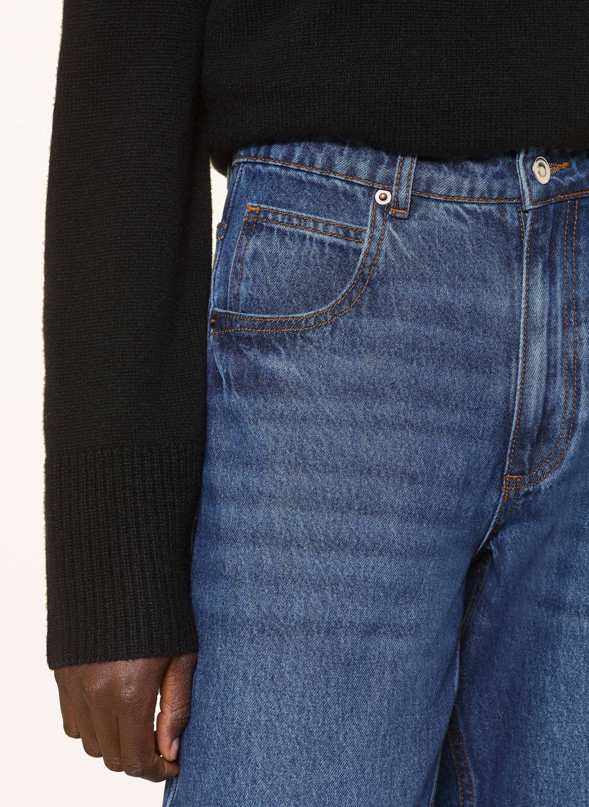 Thumbnail - Darling Harbour Wide Leg Jeans blau