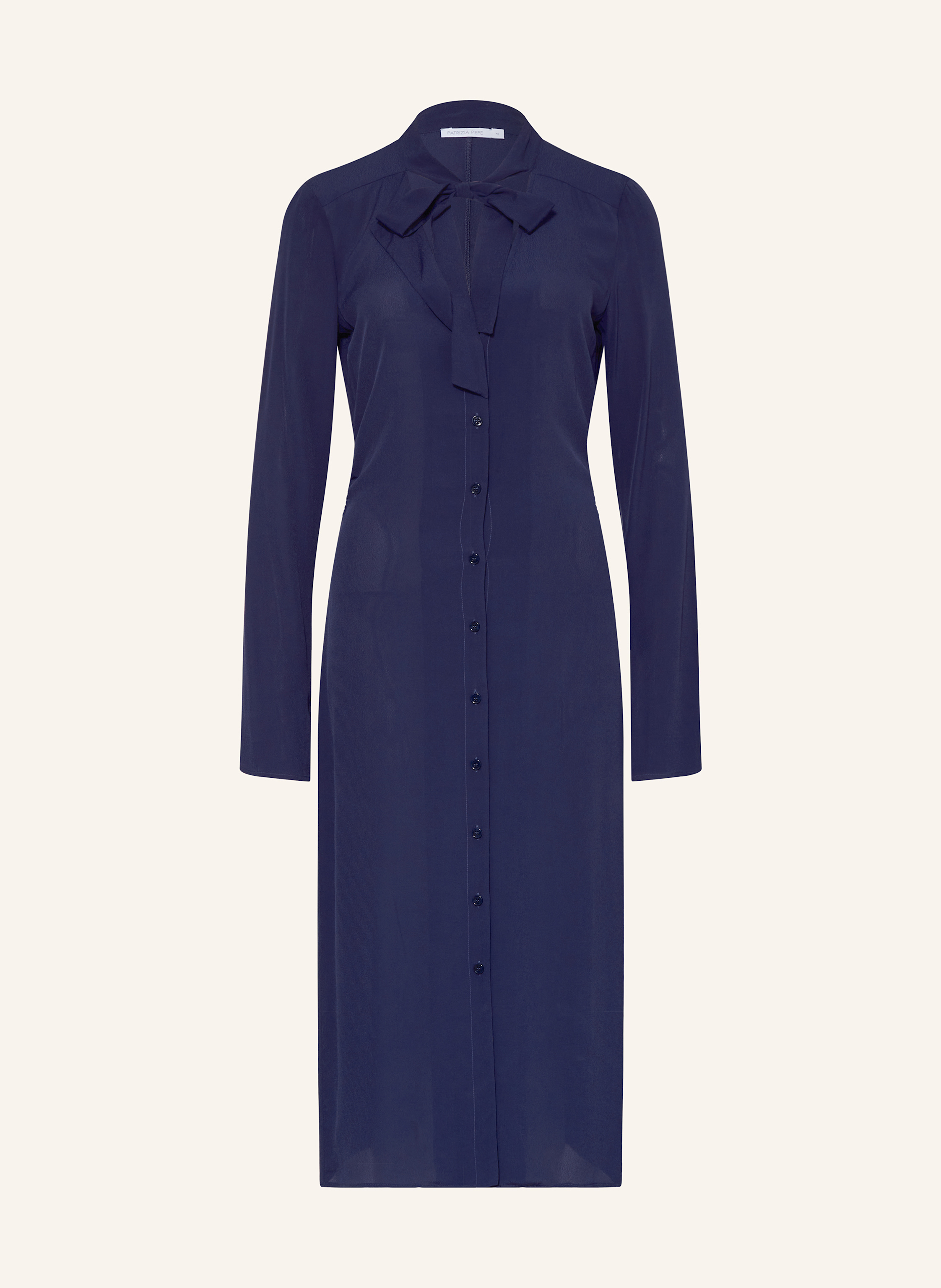 Patrizia Pepe Schluppenkleid blau