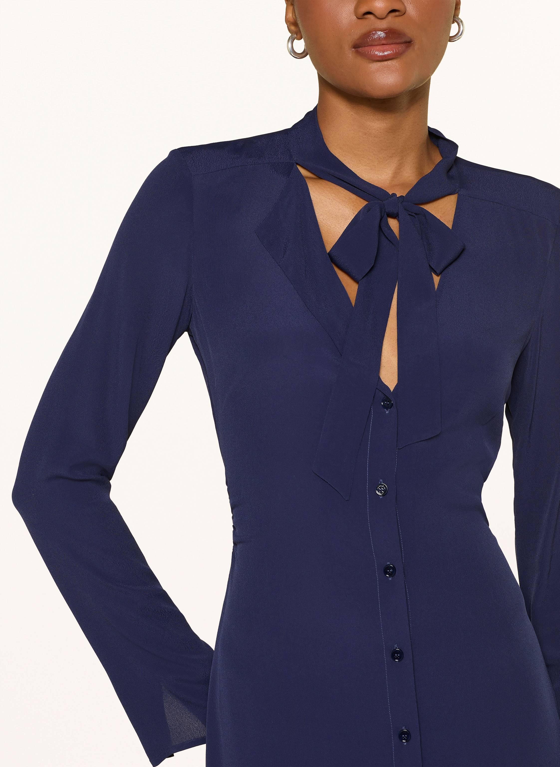 Thumbnail - Patrizia Pepe Schluppenkleid blau