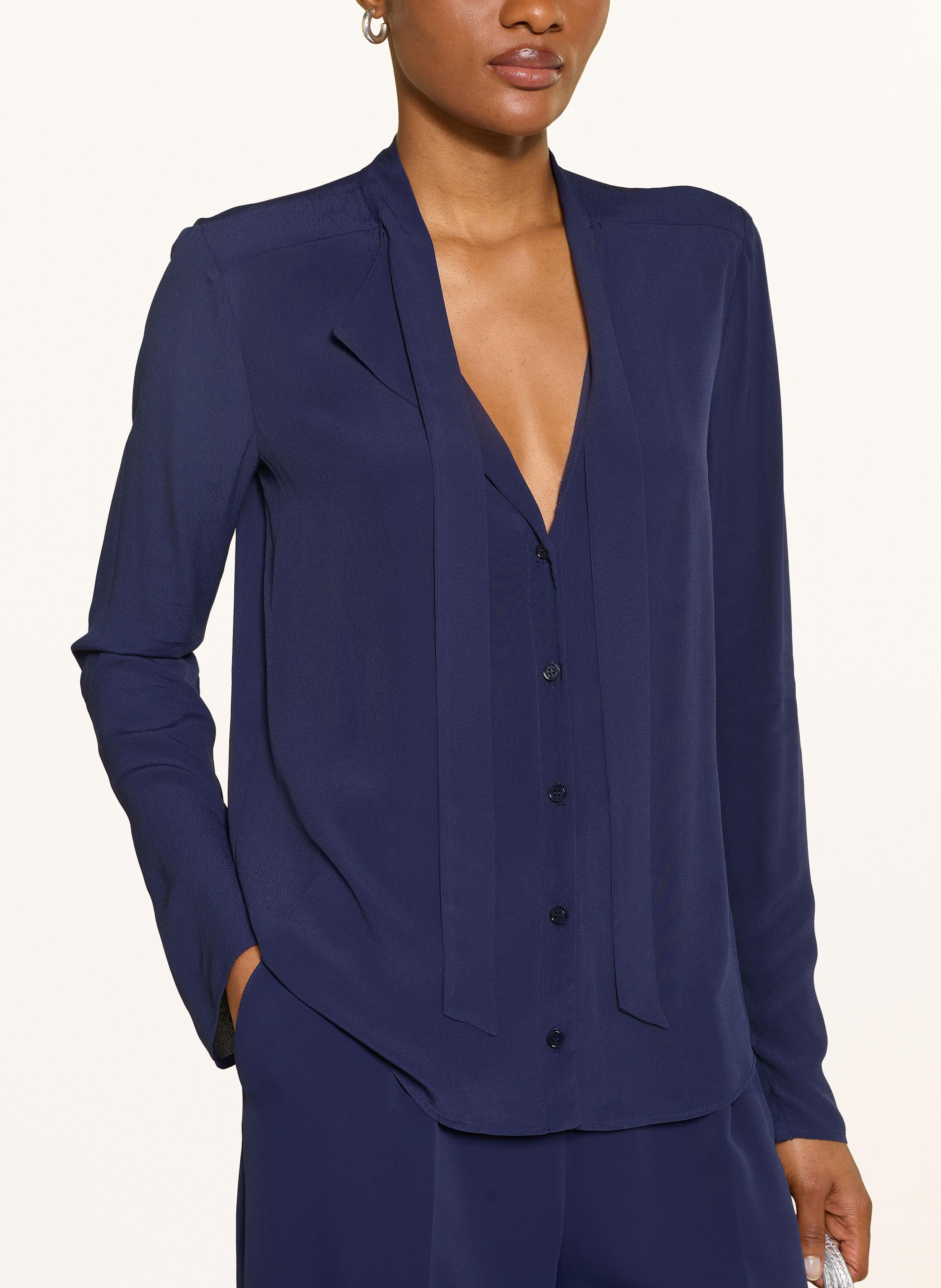 Thumbnail - Patrizia Pepe Schluppenbluse blau