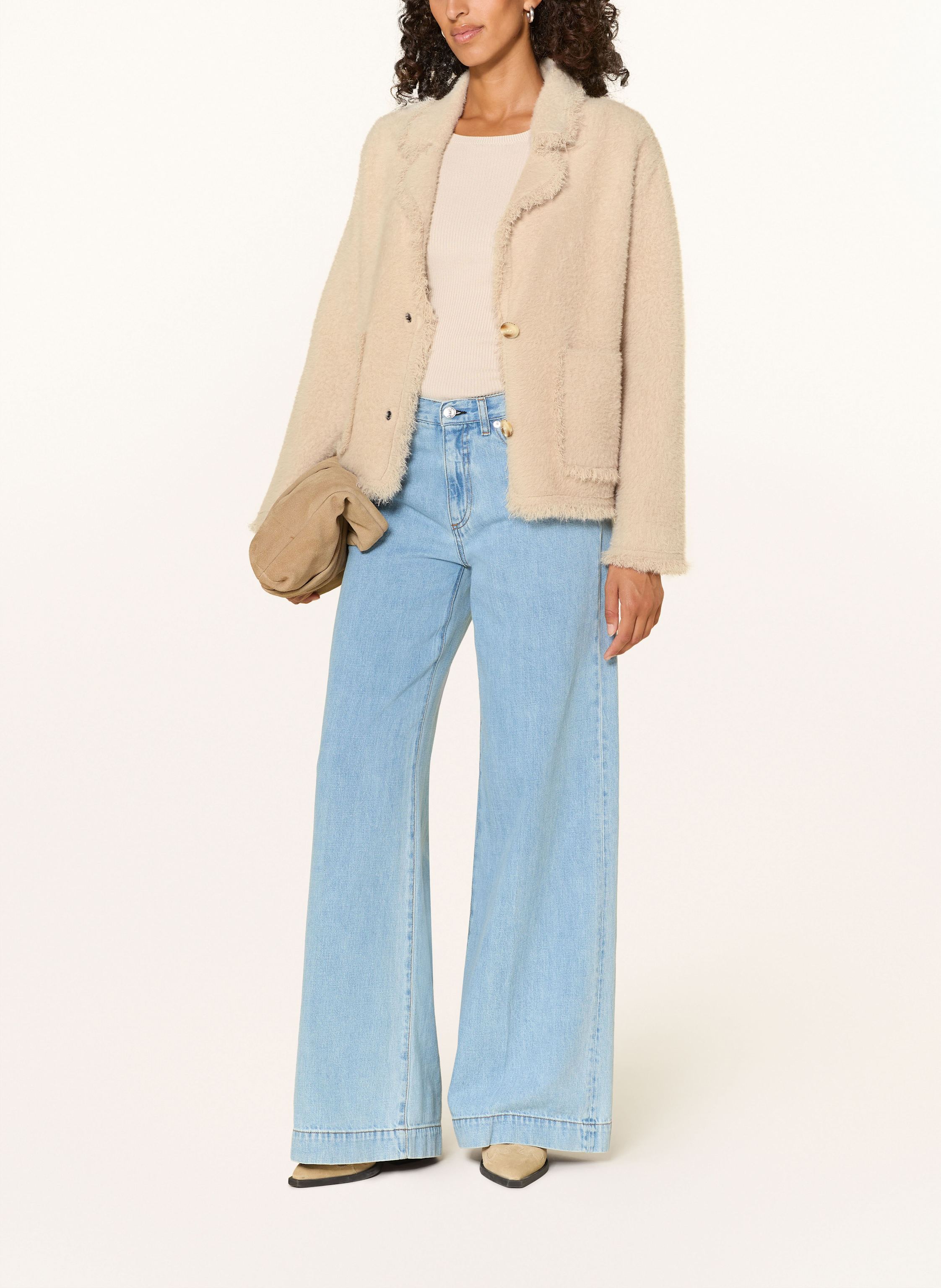 Thumbnail - Rino & Pelle Strickjacke beige