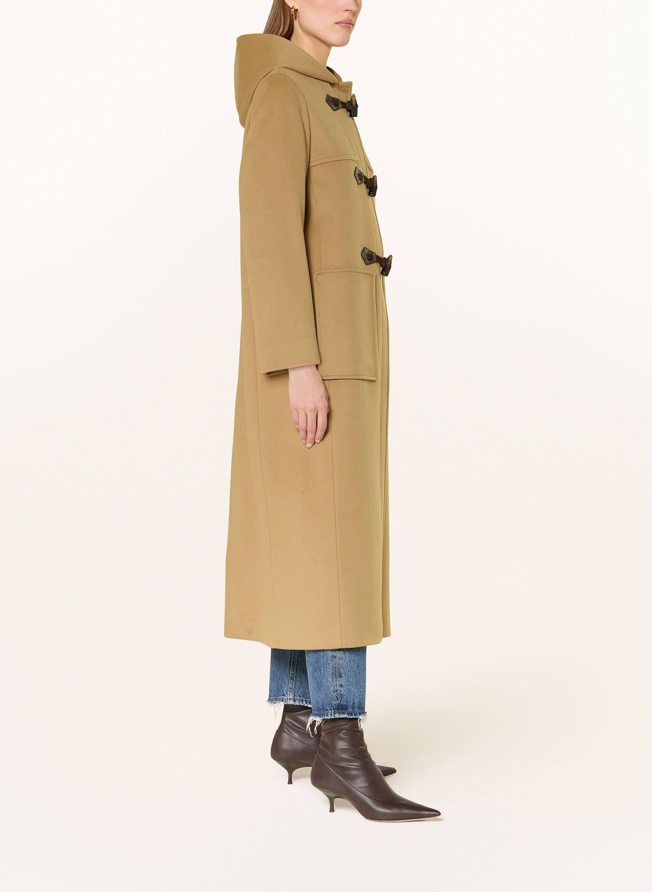 Thumbnail - Cinzia Rocca Wollmantel braun