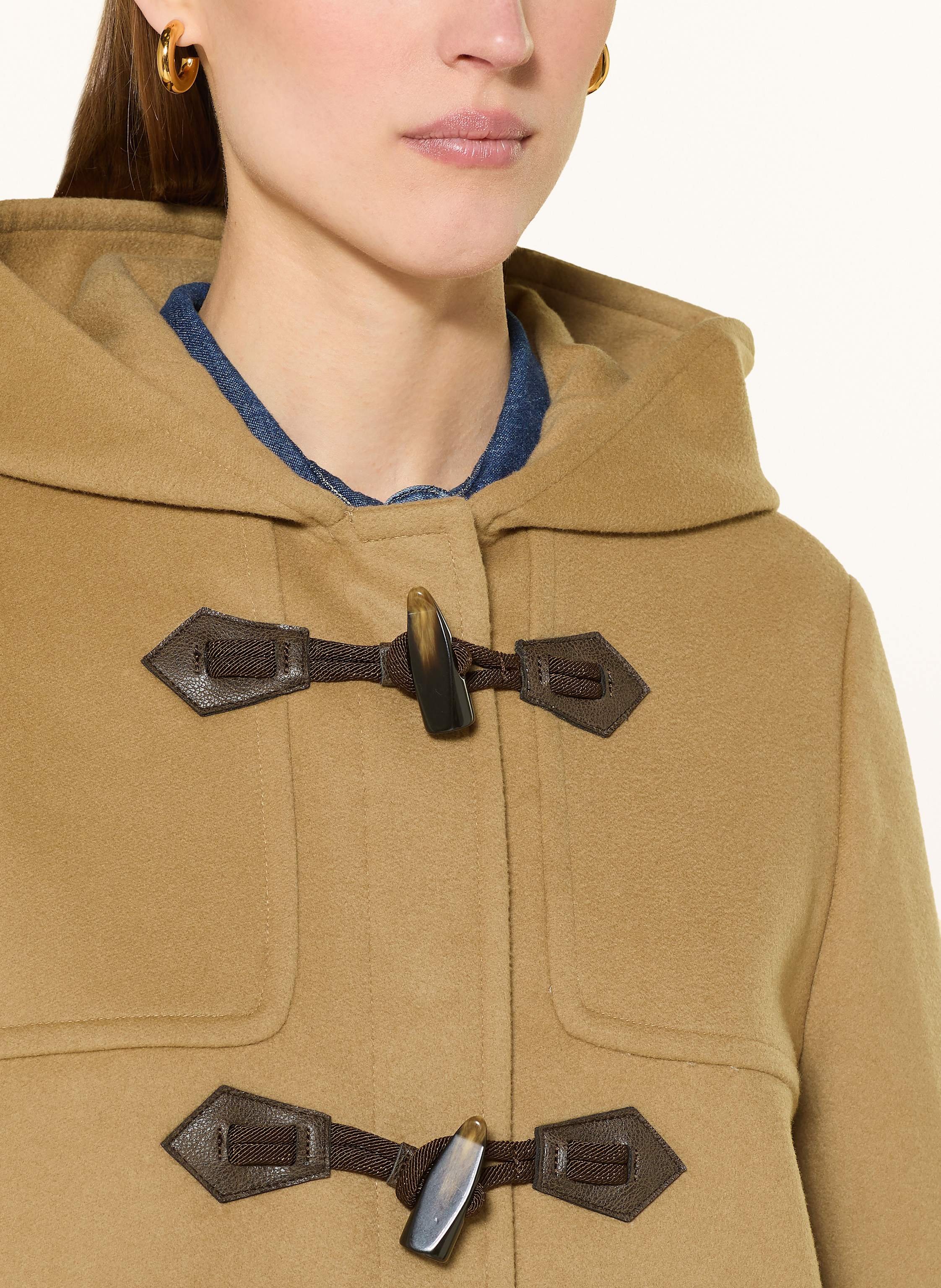 Thumbnail - Cinzia Rocca Wollmantel braun