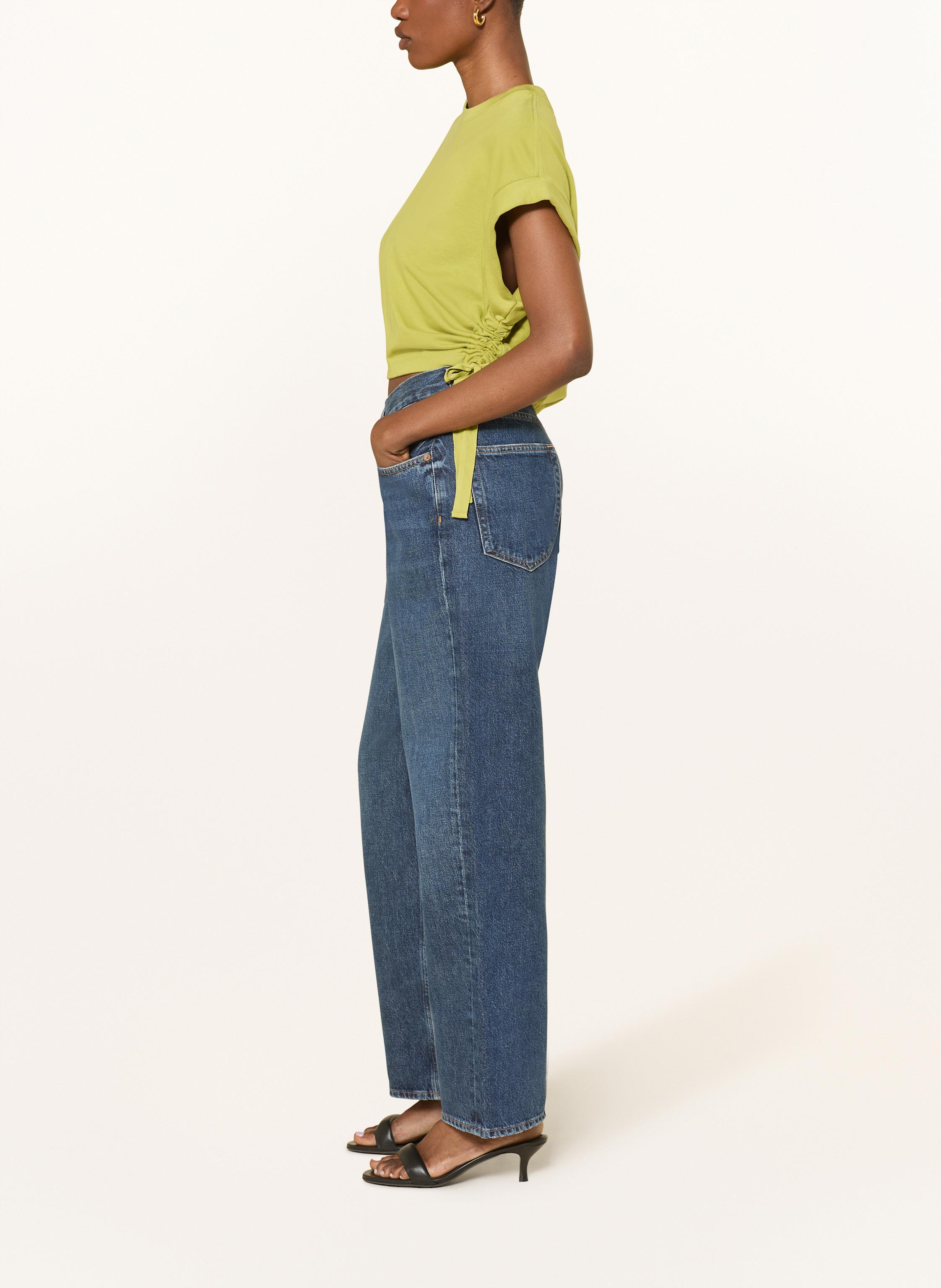 Thumbnail - Agolde Straight Leg Jeans V-Waist Baggy blau