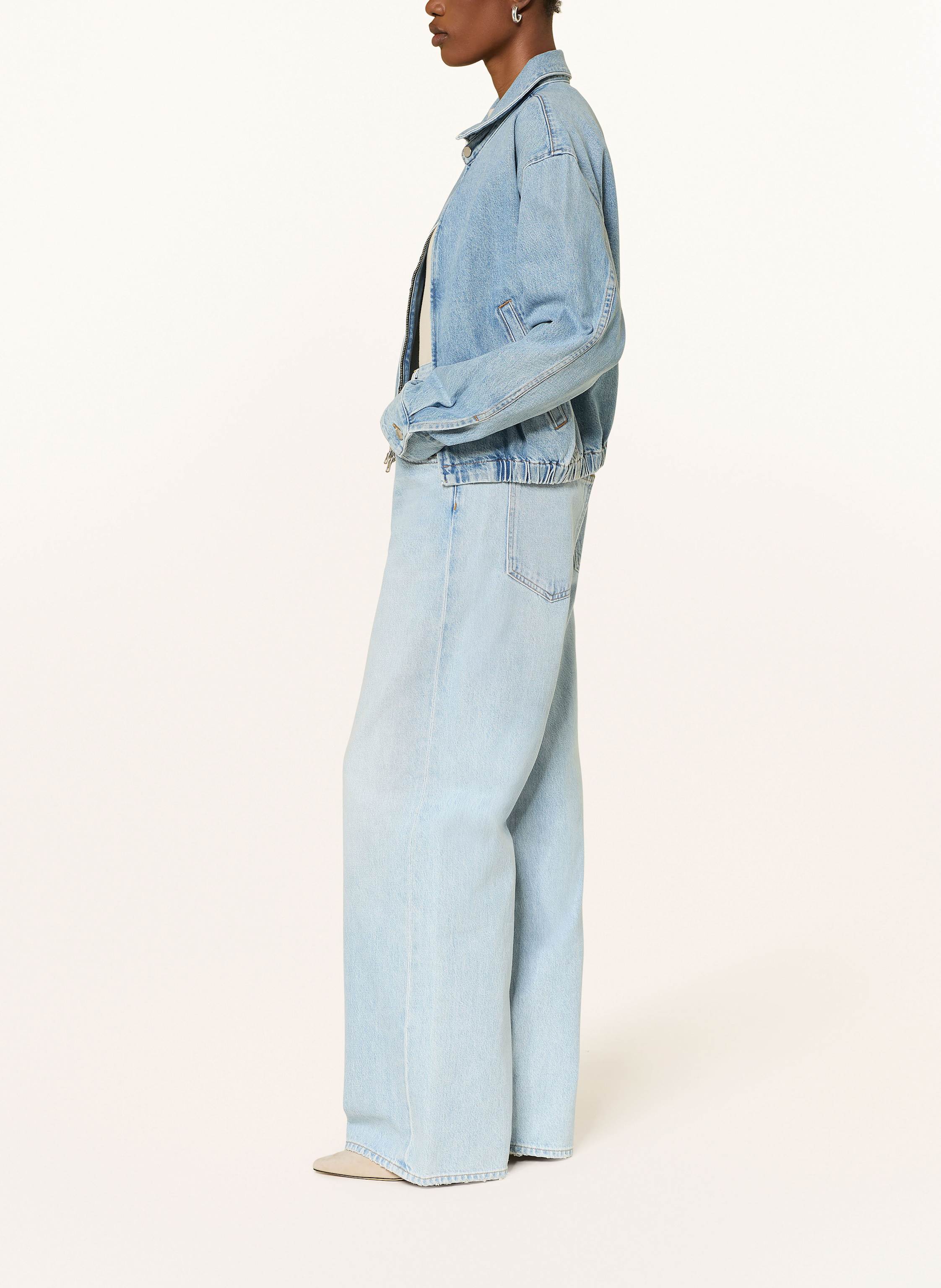 Thumbnail - Agolde Wide Leg Jeans Vana blau