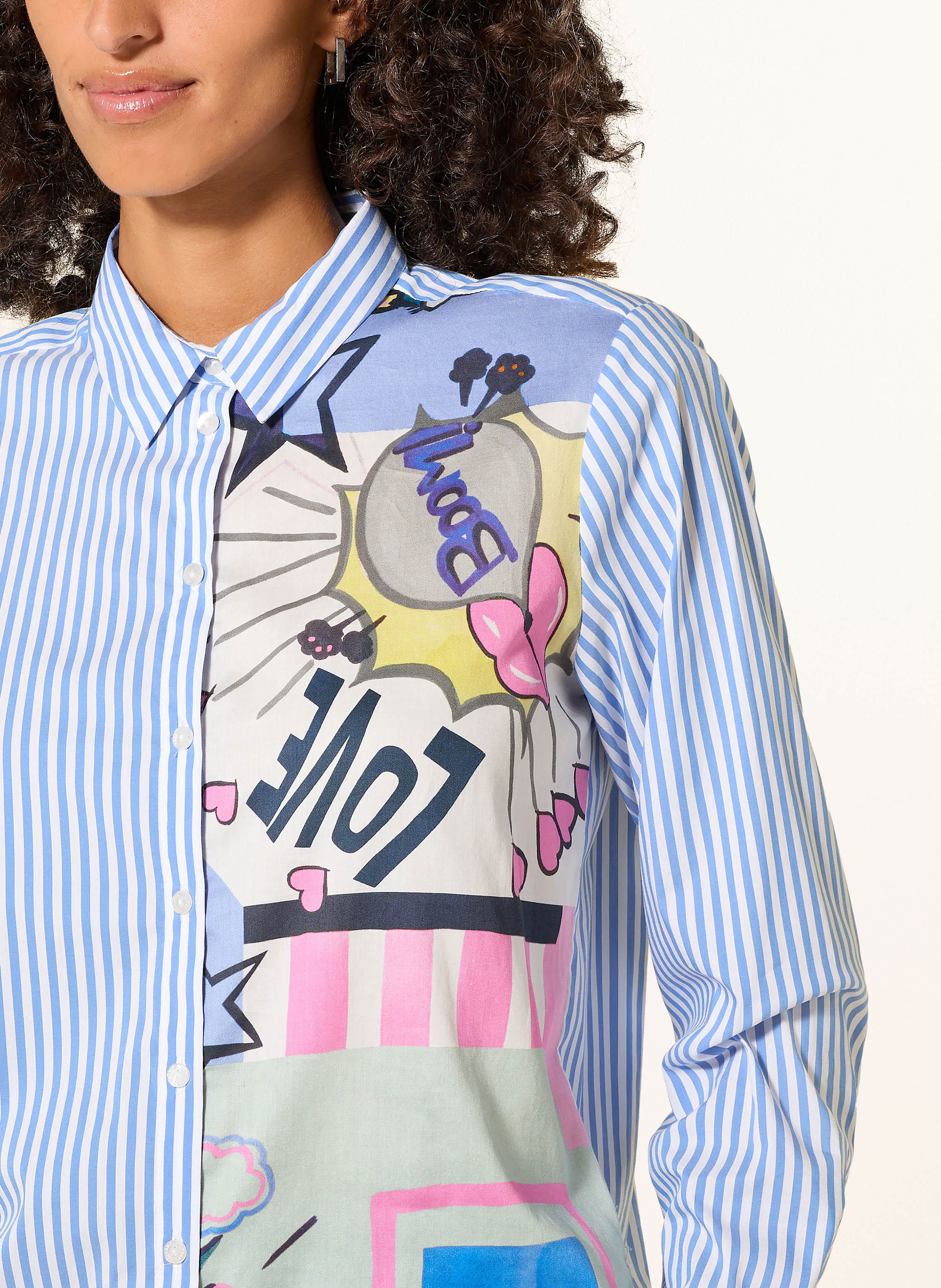 Thumbnail - Milano Italy Hemdbluse blau