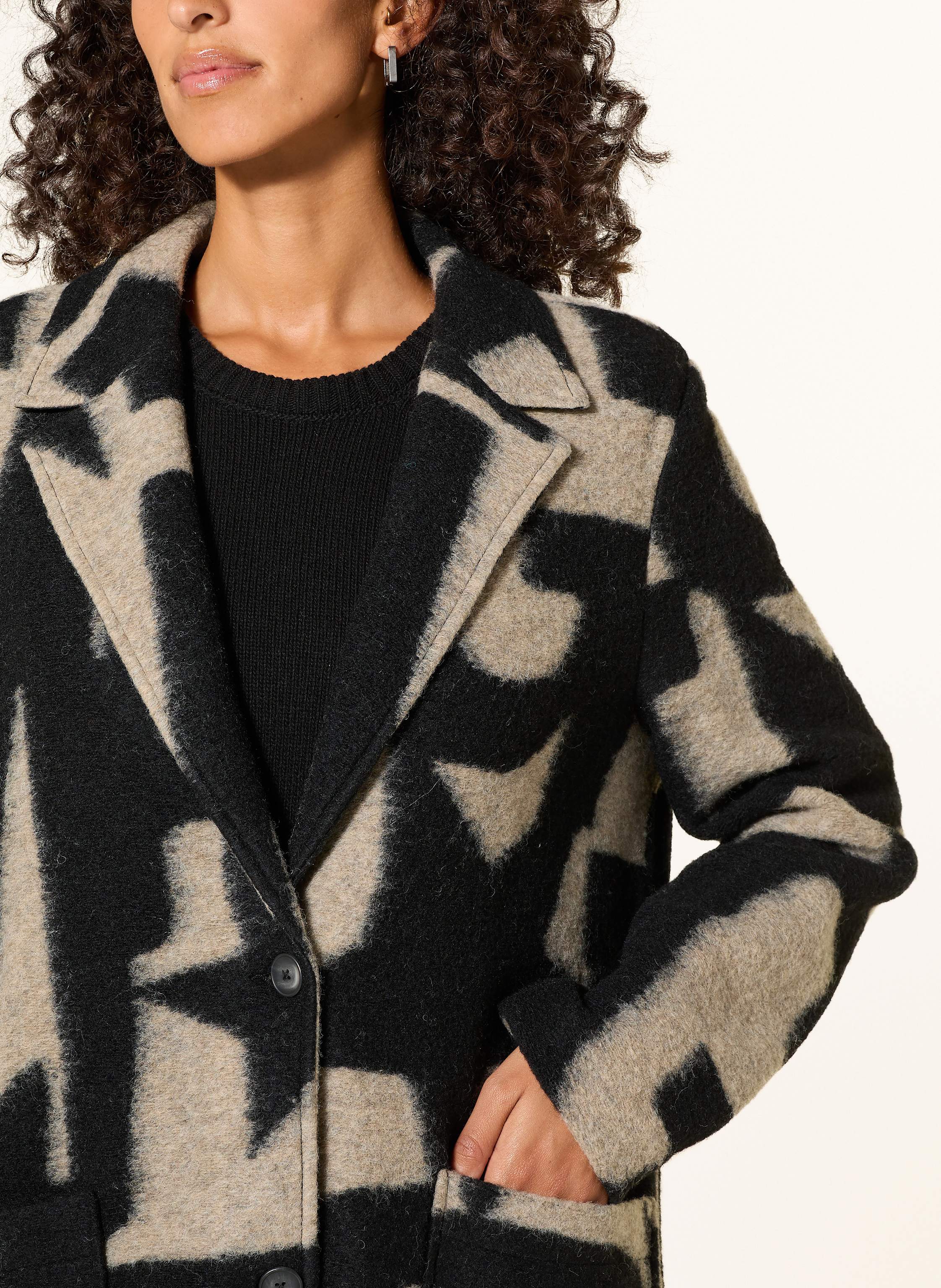 Thumbnail - Milano Italy Mantel schwarz