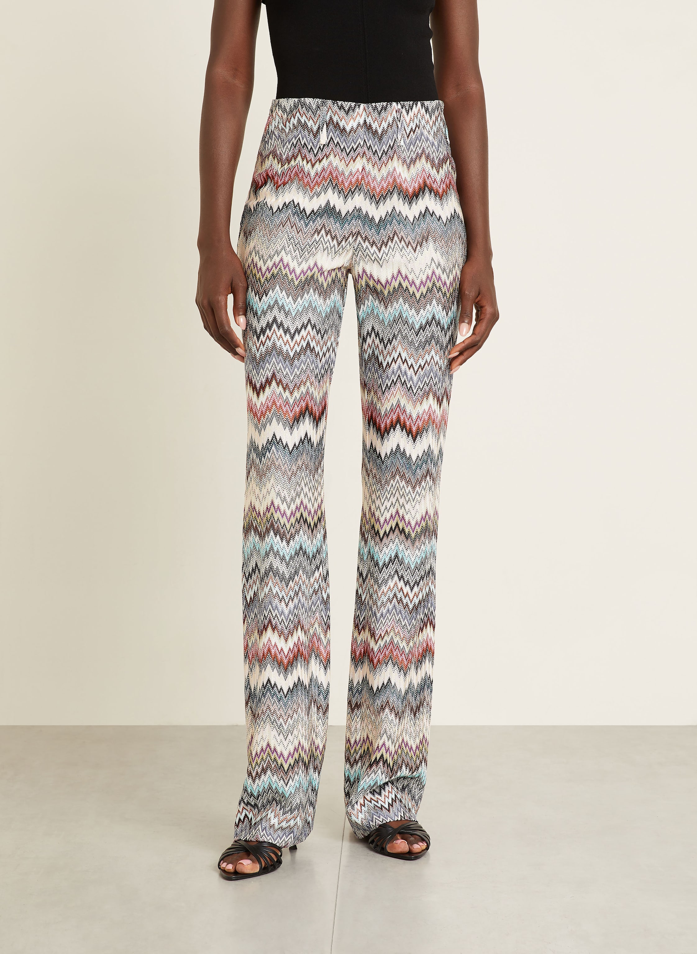 Thumbnail - Missoni Strickhose blau