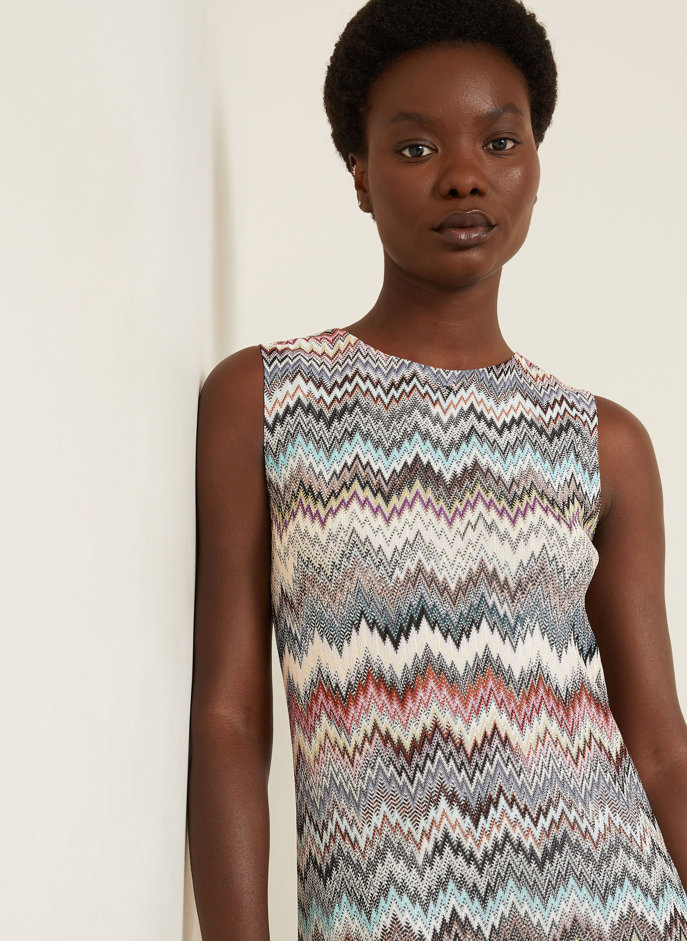 Thumbnail - Missoni Strickkleid blau