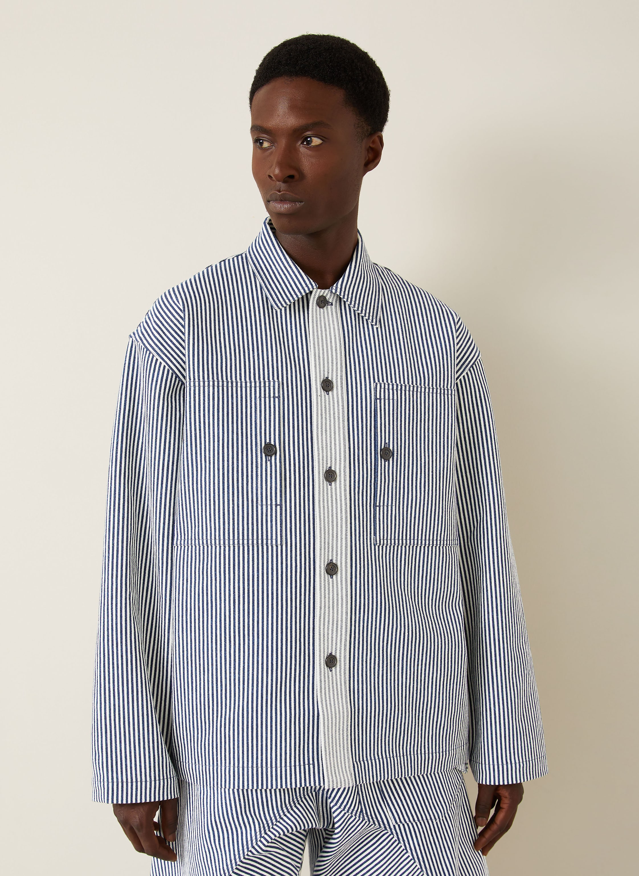 Thumbnail - Jw Anderson Overshirt blau