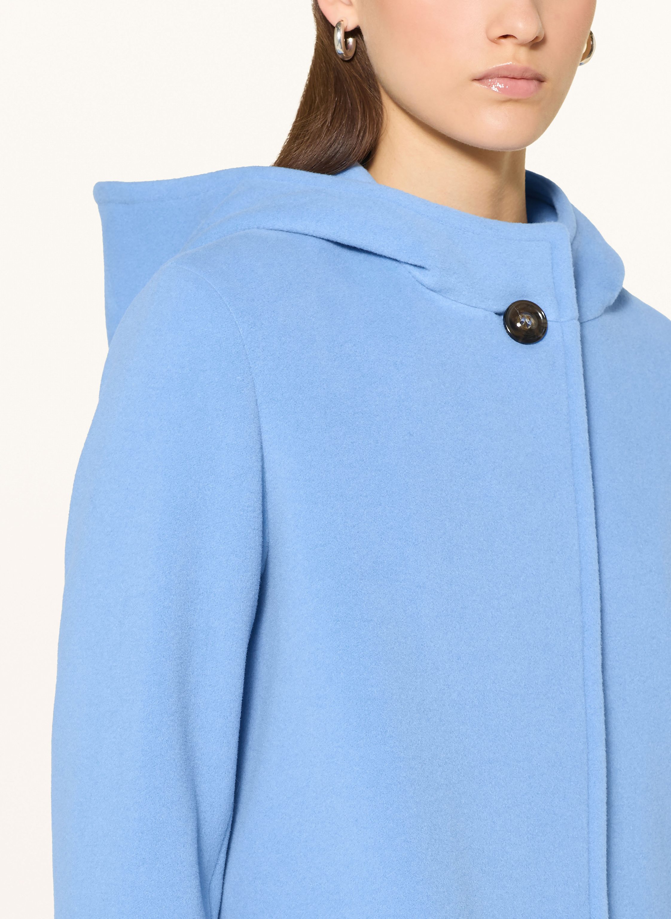 Thumbnail - Icons Cinzia Rocca Wollmantel blau