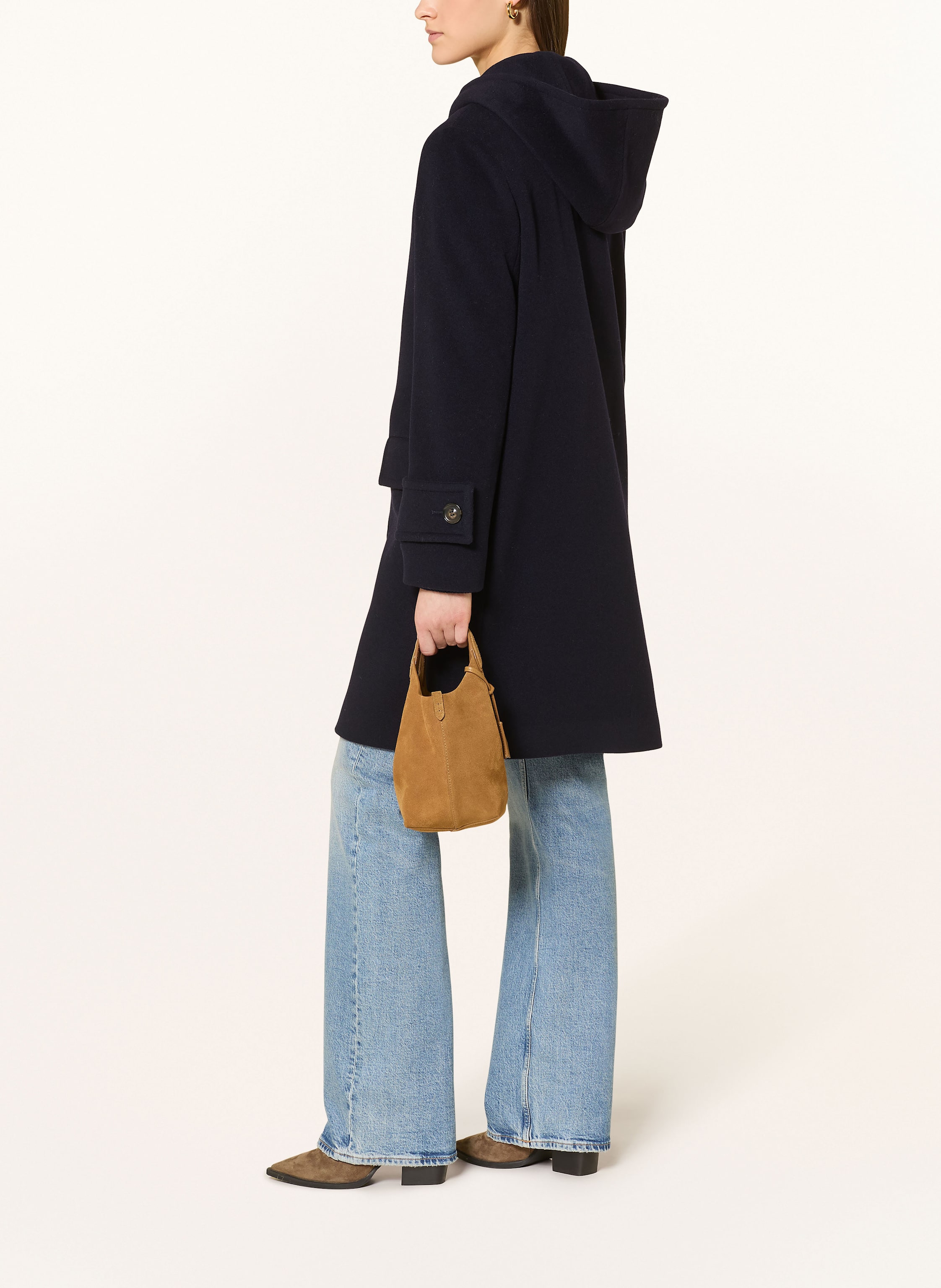 Thumbnail - Icons Cinzia Rocca Wollmantel blau