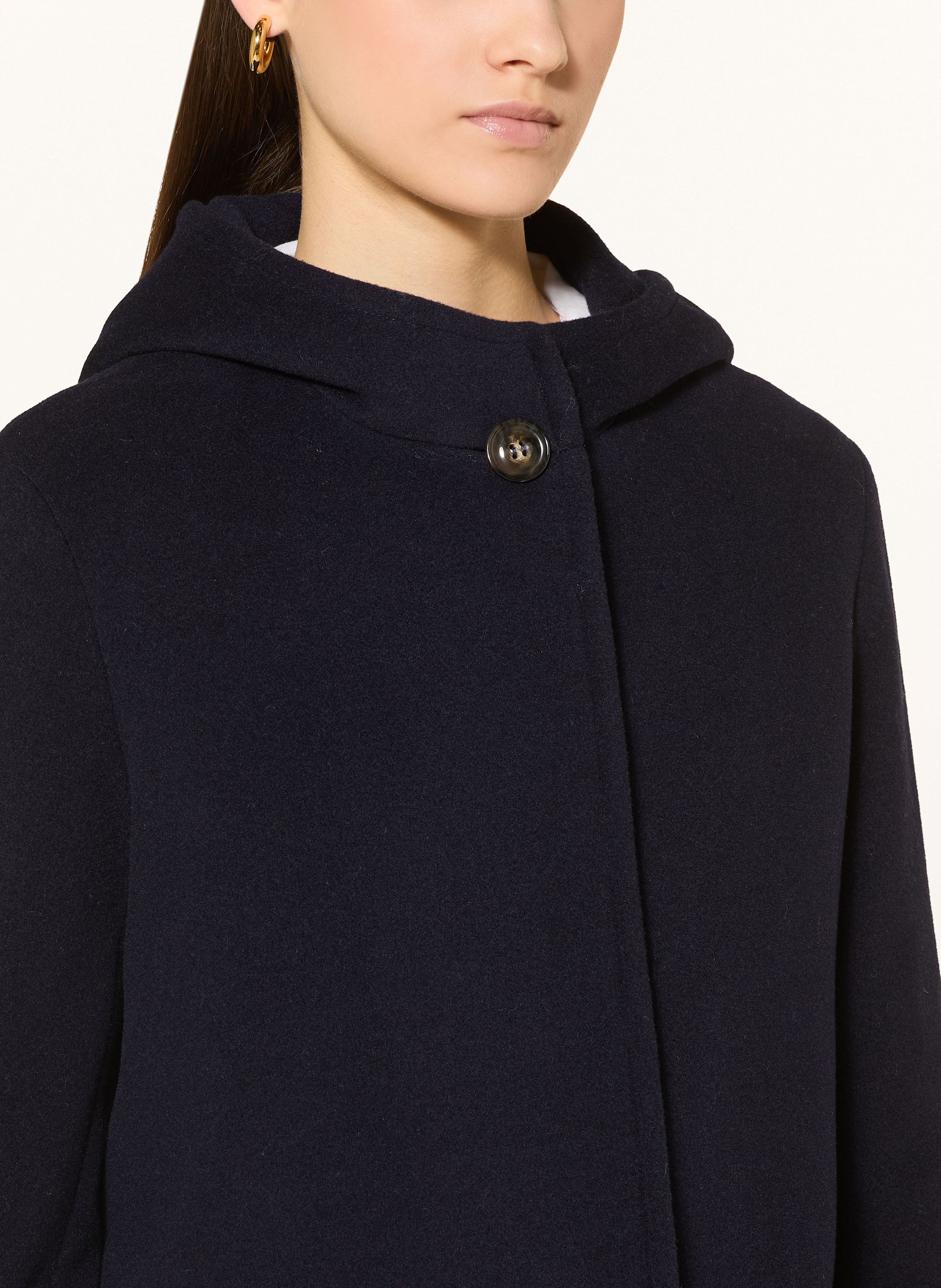 Thumbnail - Icons Cinzia Rocca Wollmantel blau