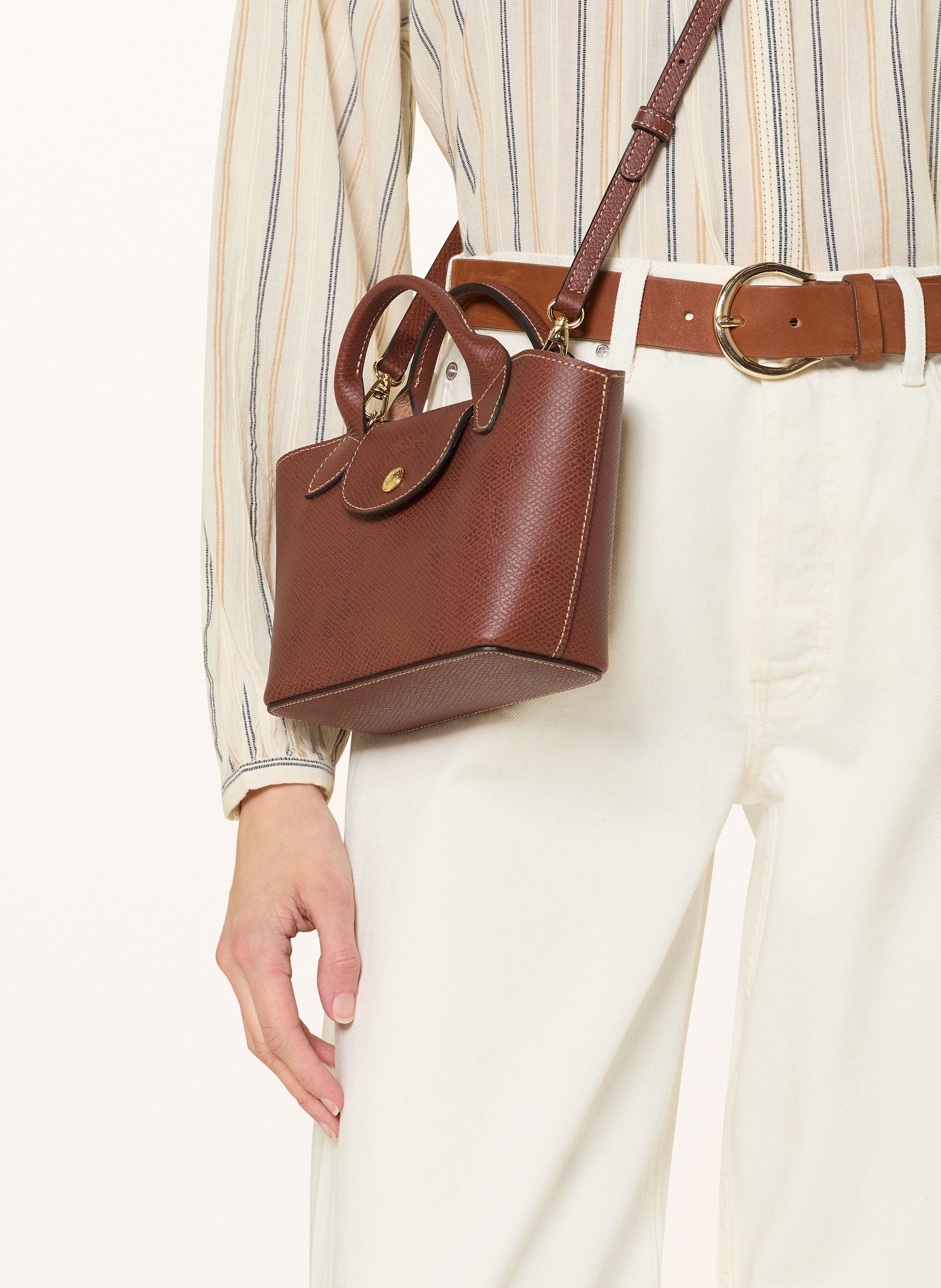 Thumbnail - Longchamp Umhängetasche Epure Xs braun