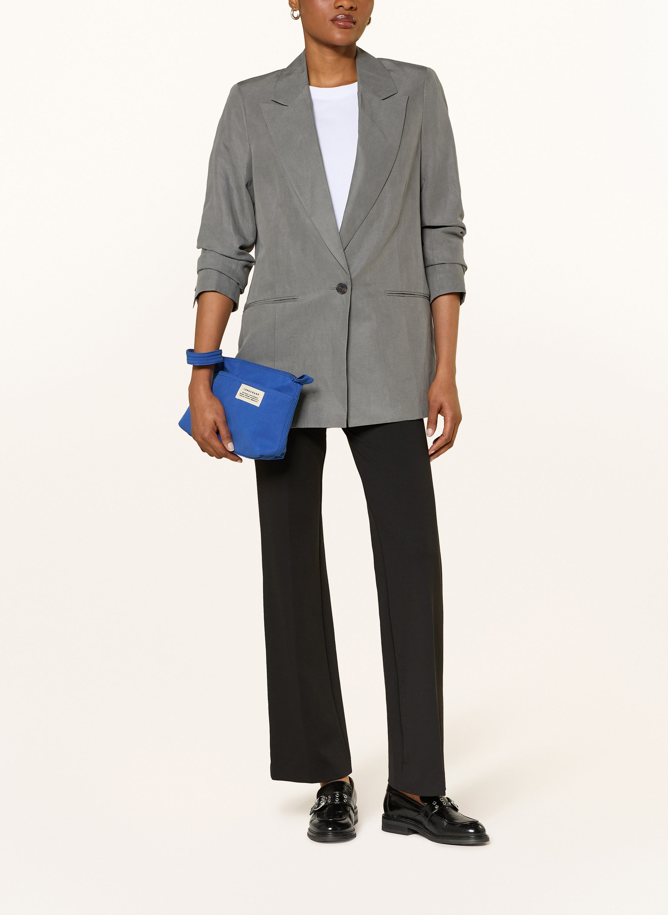 Thumbnail - Longchamp Pouch Le Pliage blau